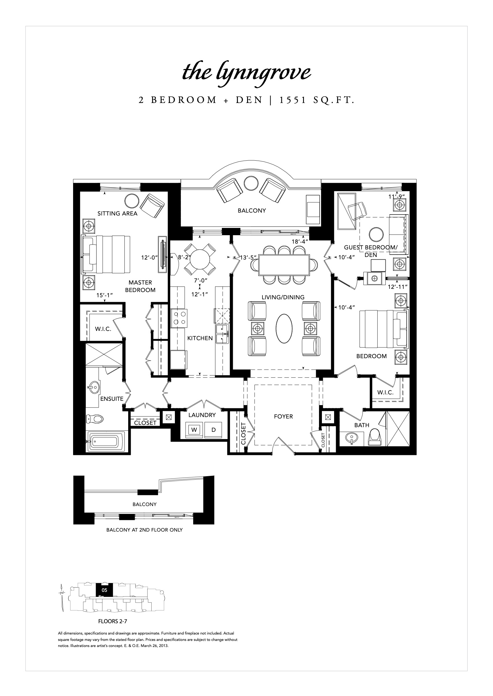 The Lynngrove floor plan