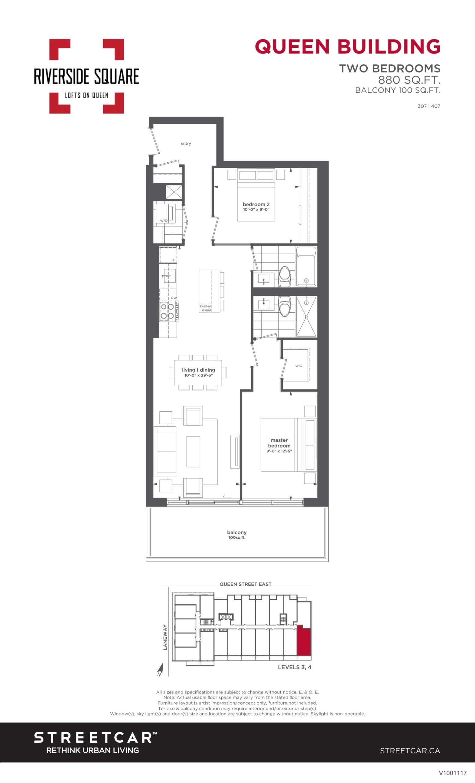 307 | 407 floor plan