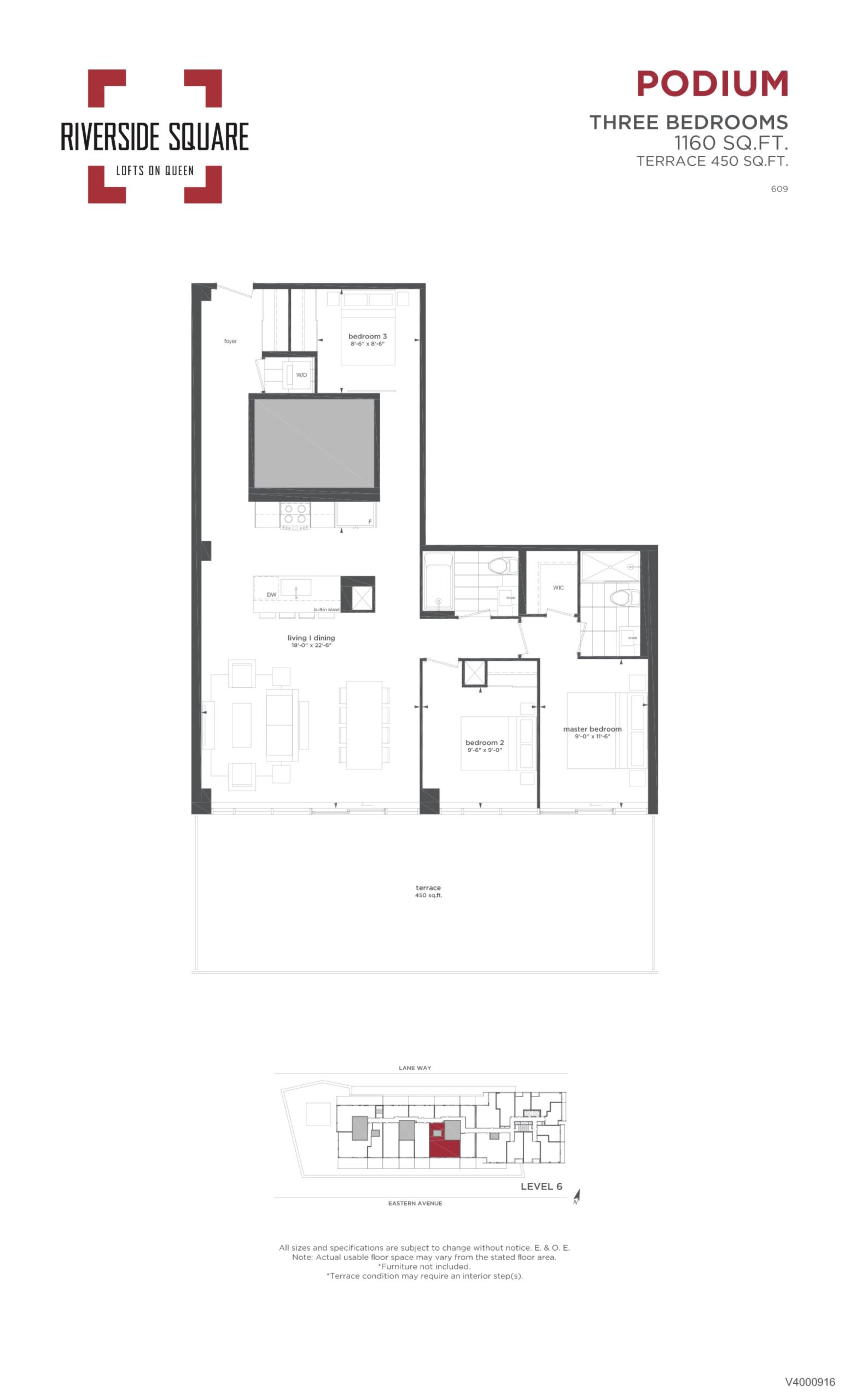 609 floor plan