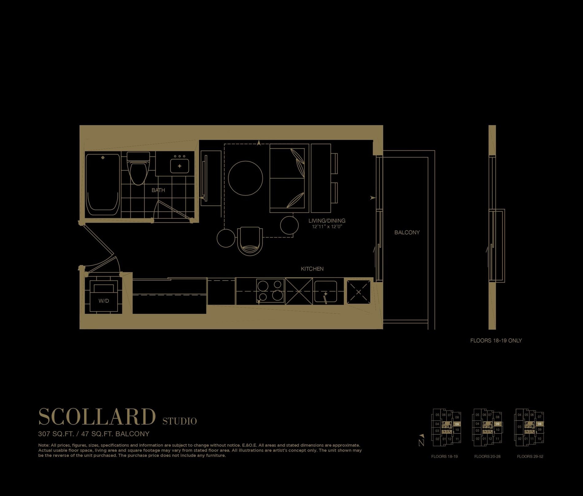 Scollard floor plan