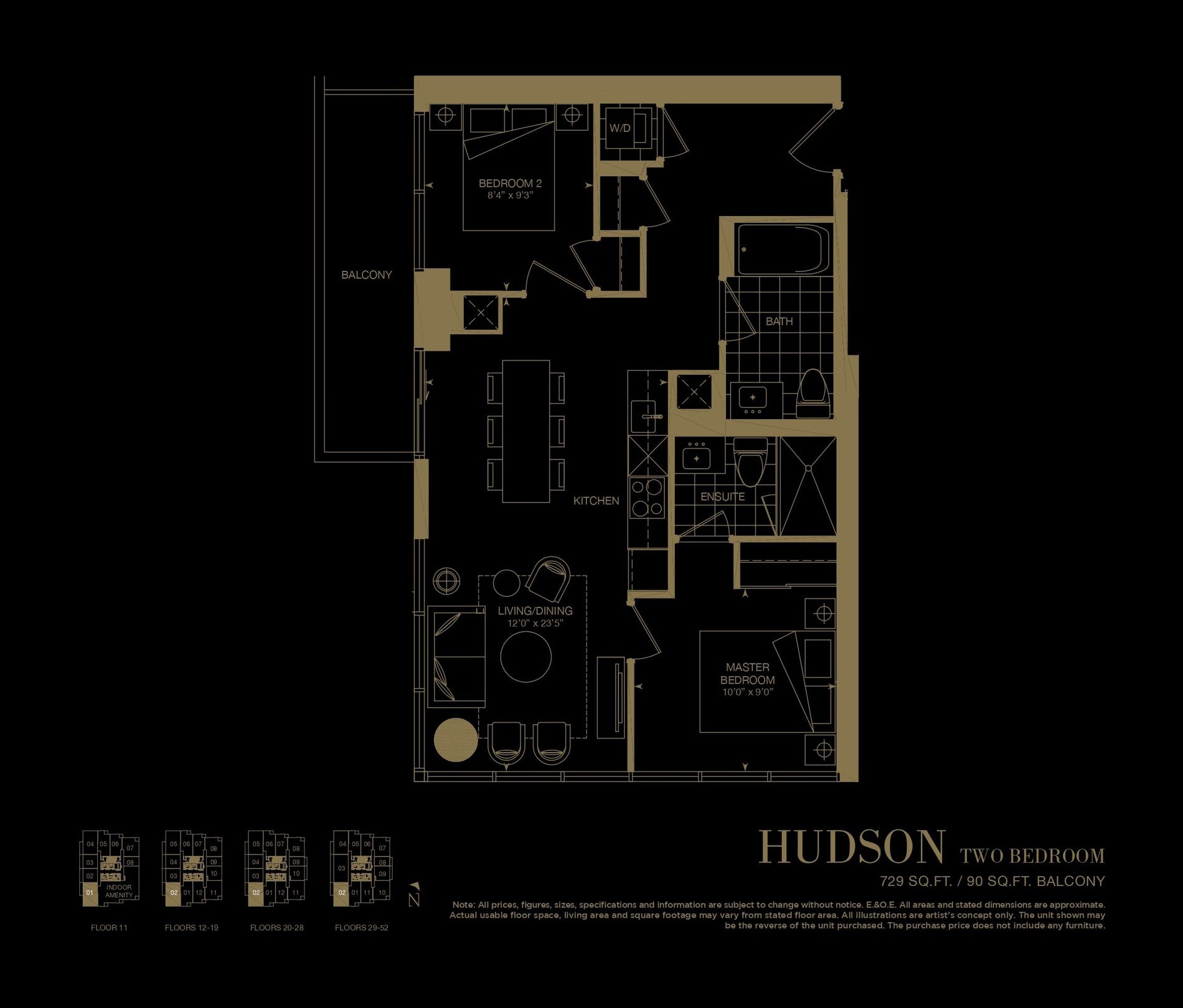 Hudson floor plan