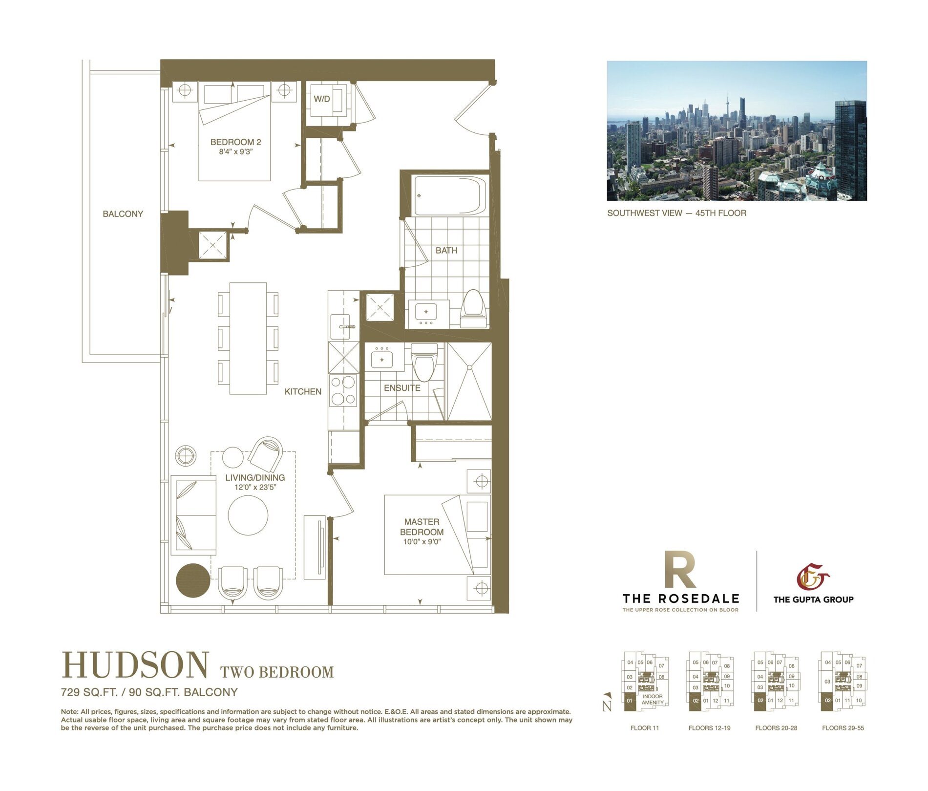 Hudson floor plan