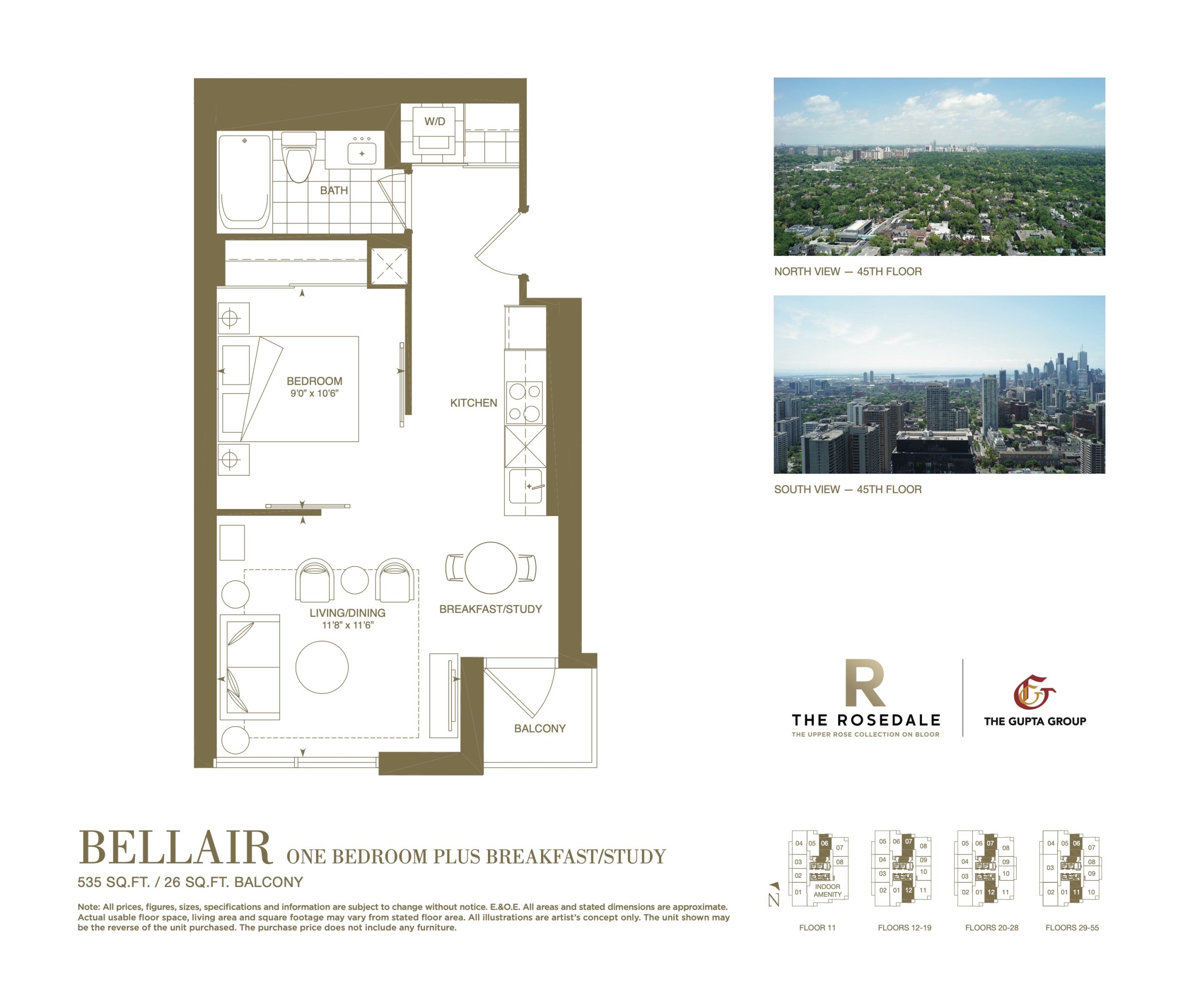 Bellair floor plan