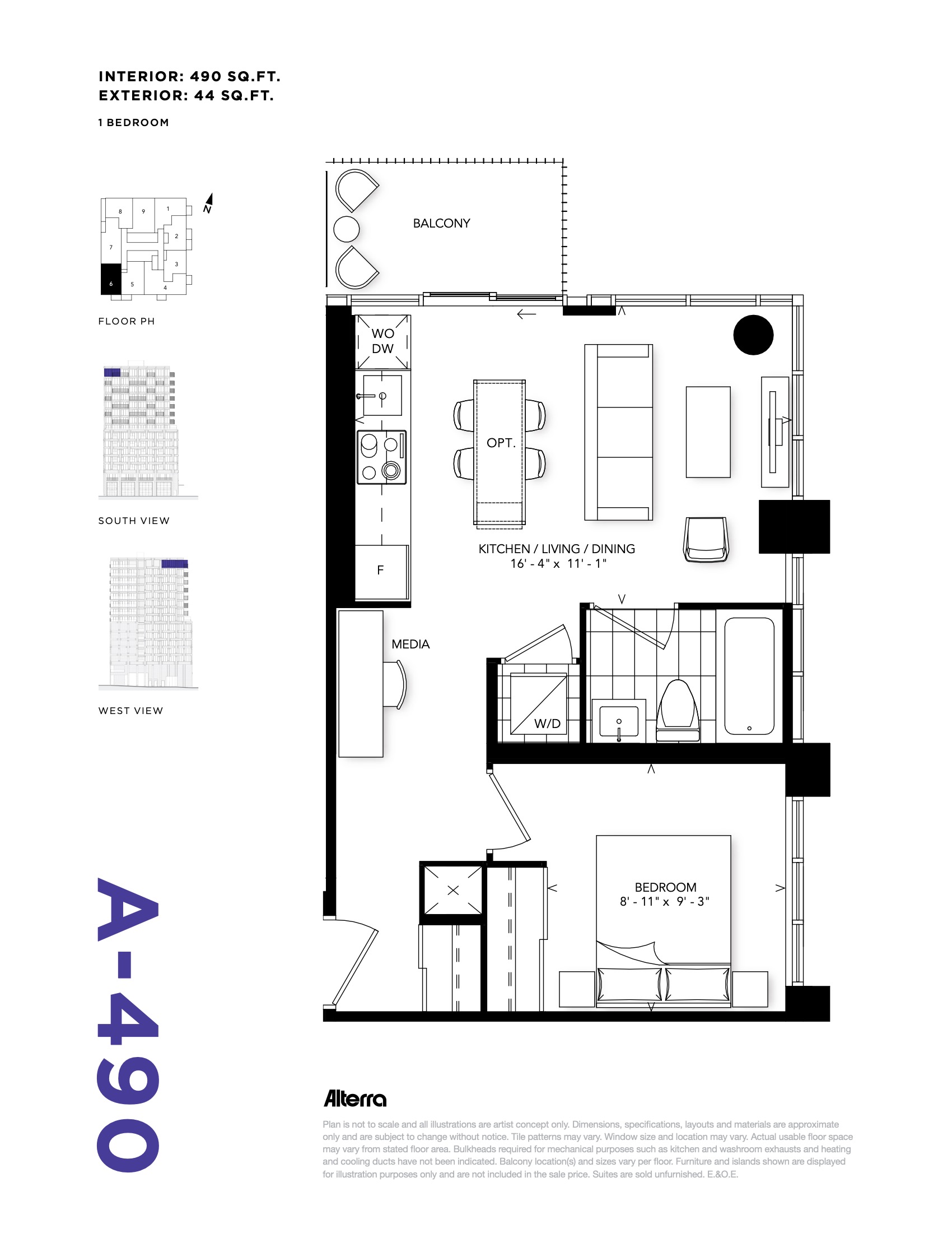 A-490 floor plan