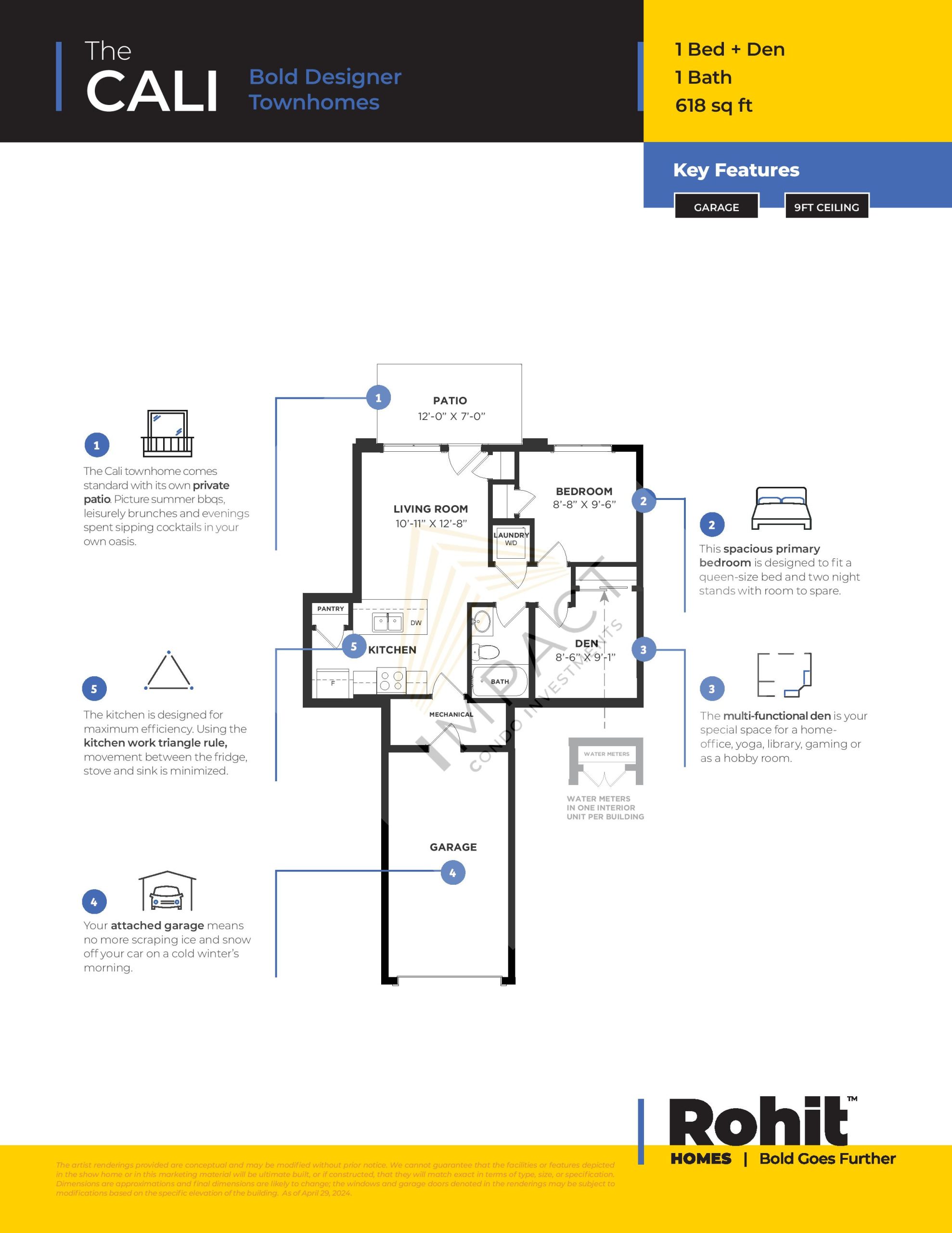 The Cali floor plan