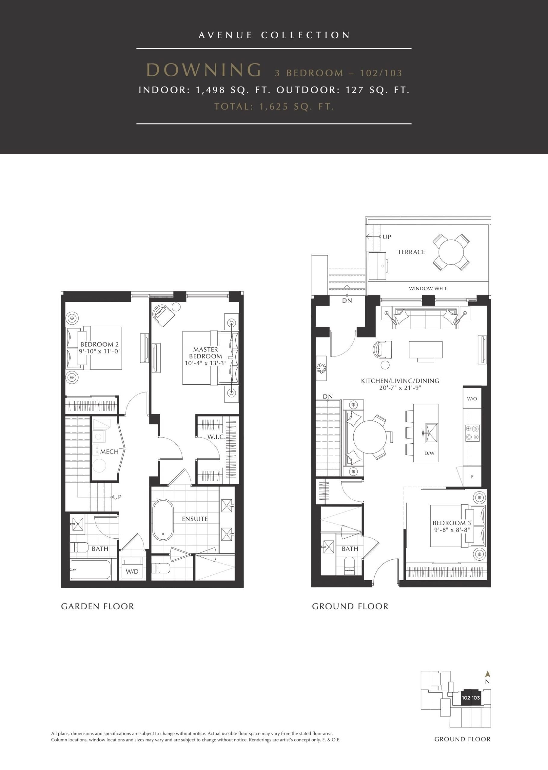 Downing - Avenue Collection floor plan