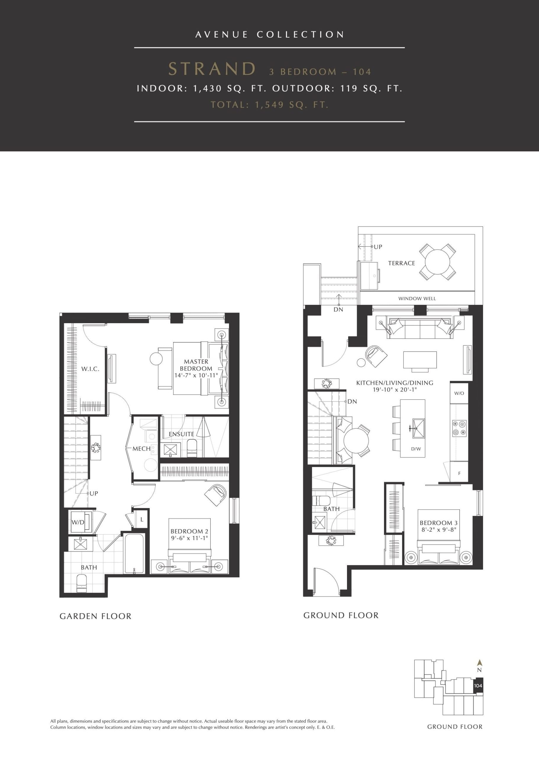 Strand - Avenue Collection floor plan
