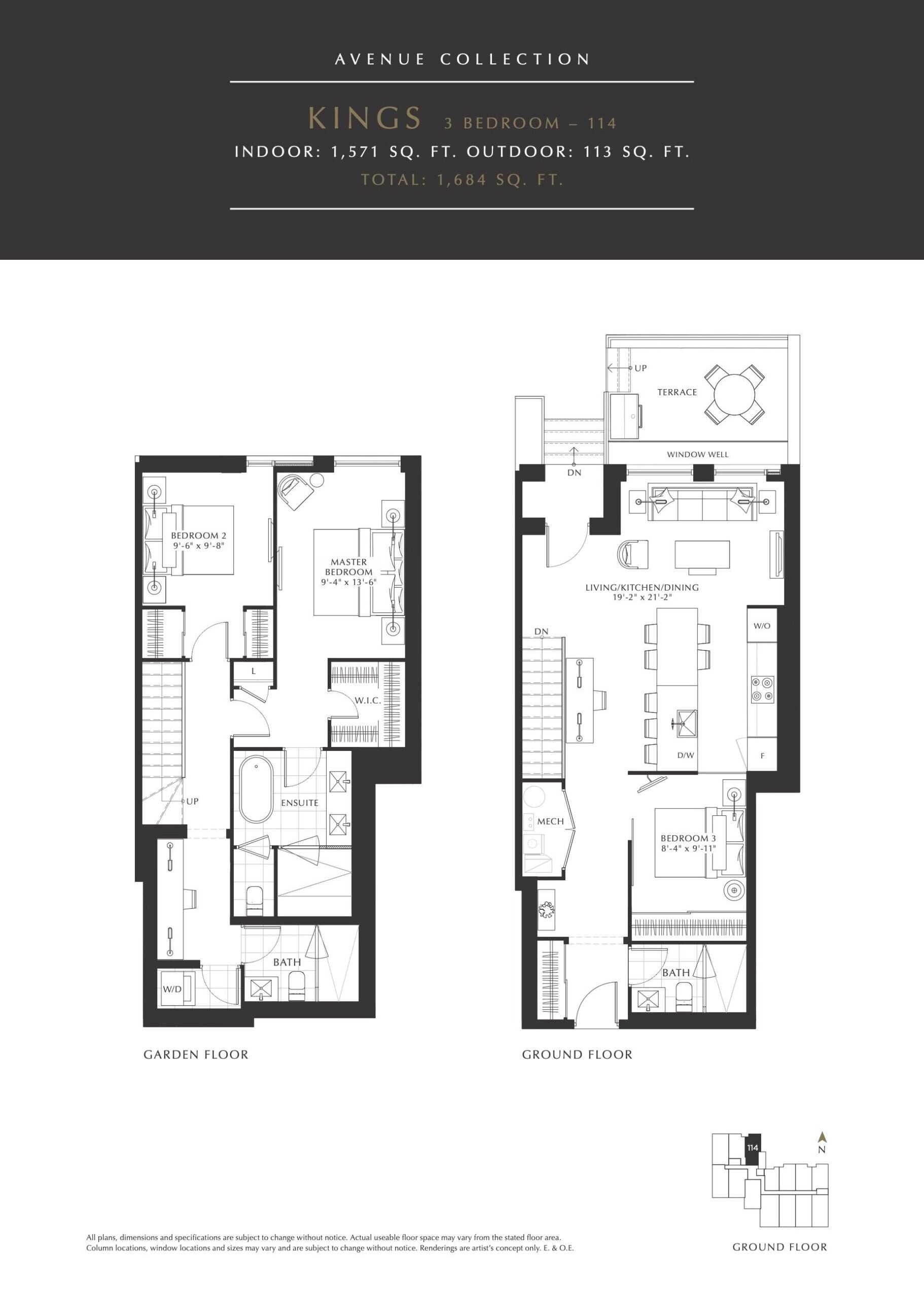 Kings - Avenue Collection floor plan