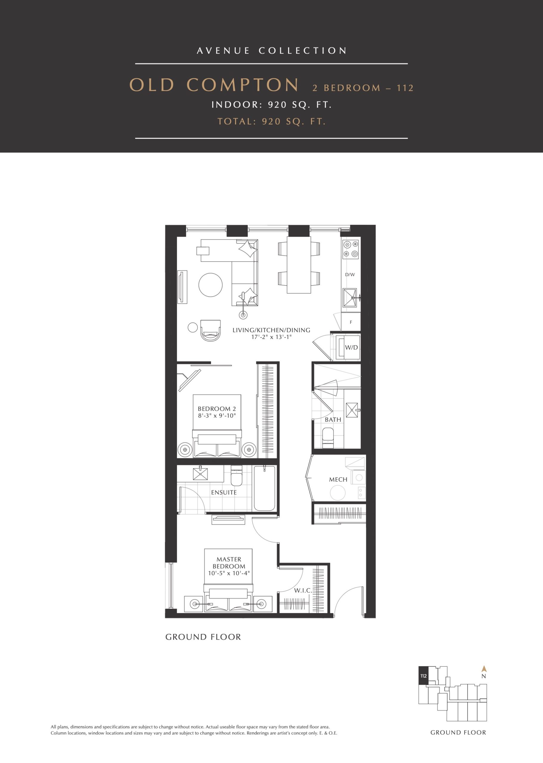 Old Compton - Avenue Collection floor plan