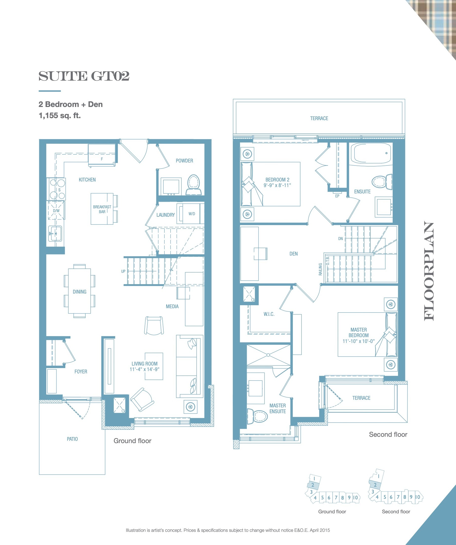 Suite GT02 floor plan