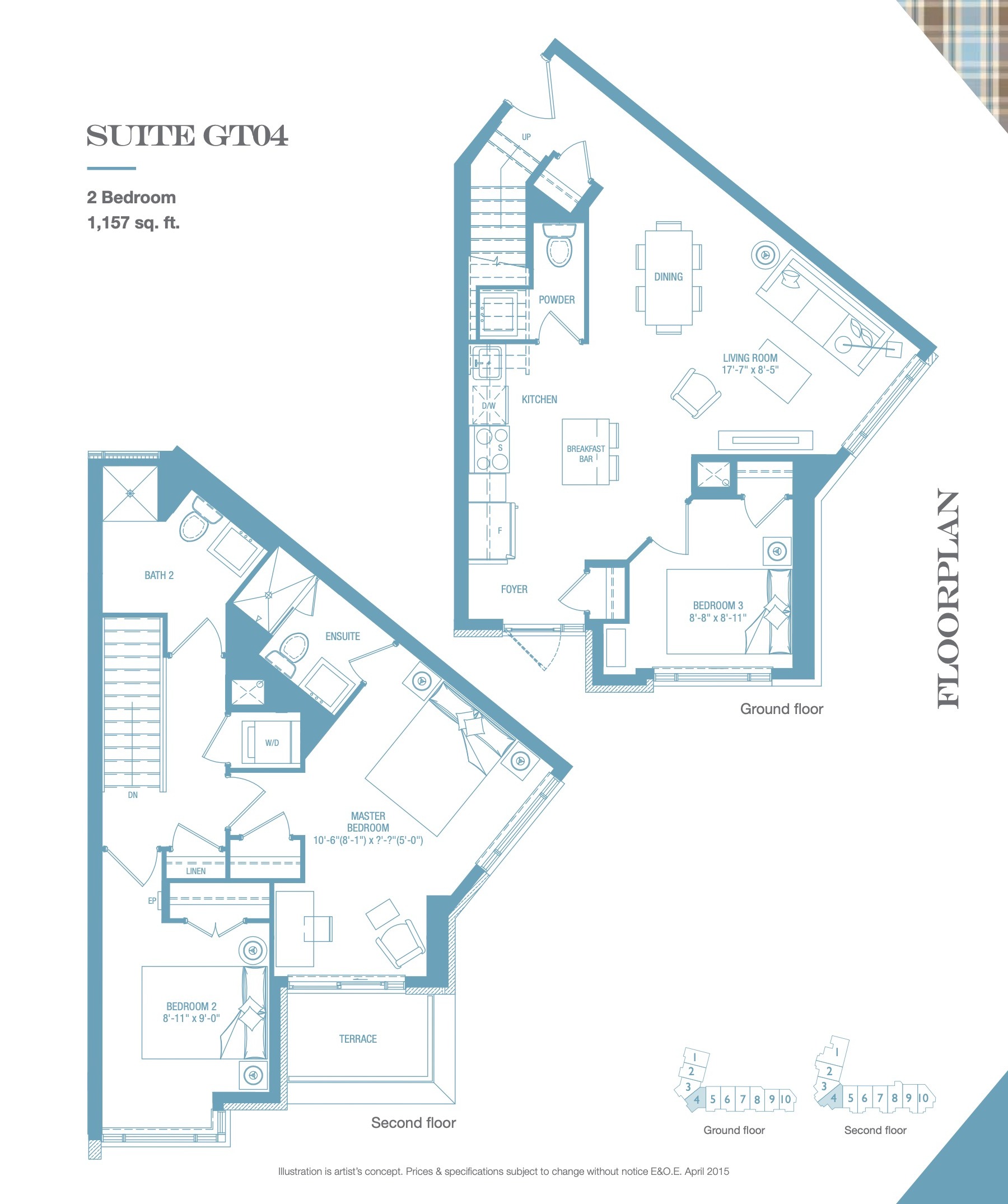 Suite GT04 floor plan