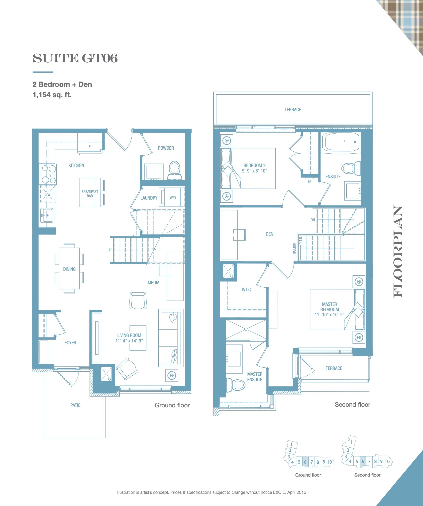 Suite GT06 floor plan
