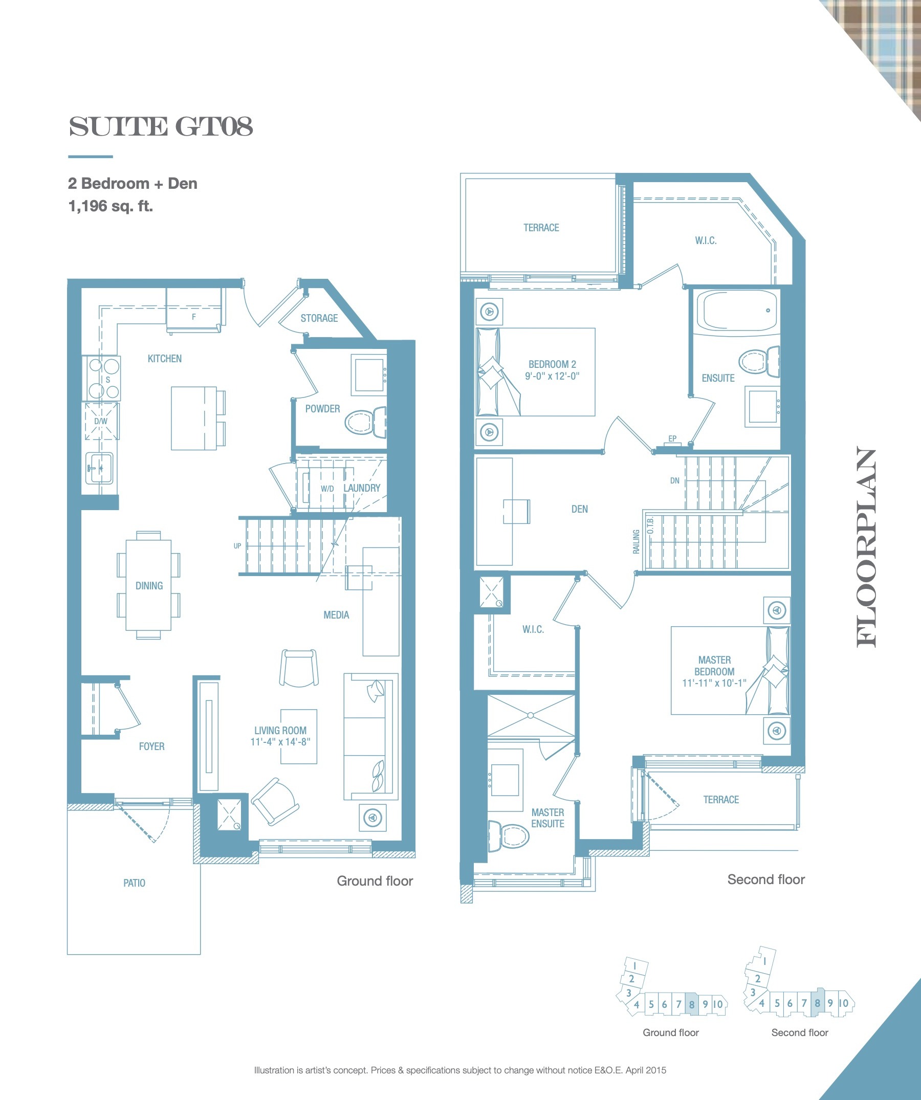 Suite GT08 floor plan