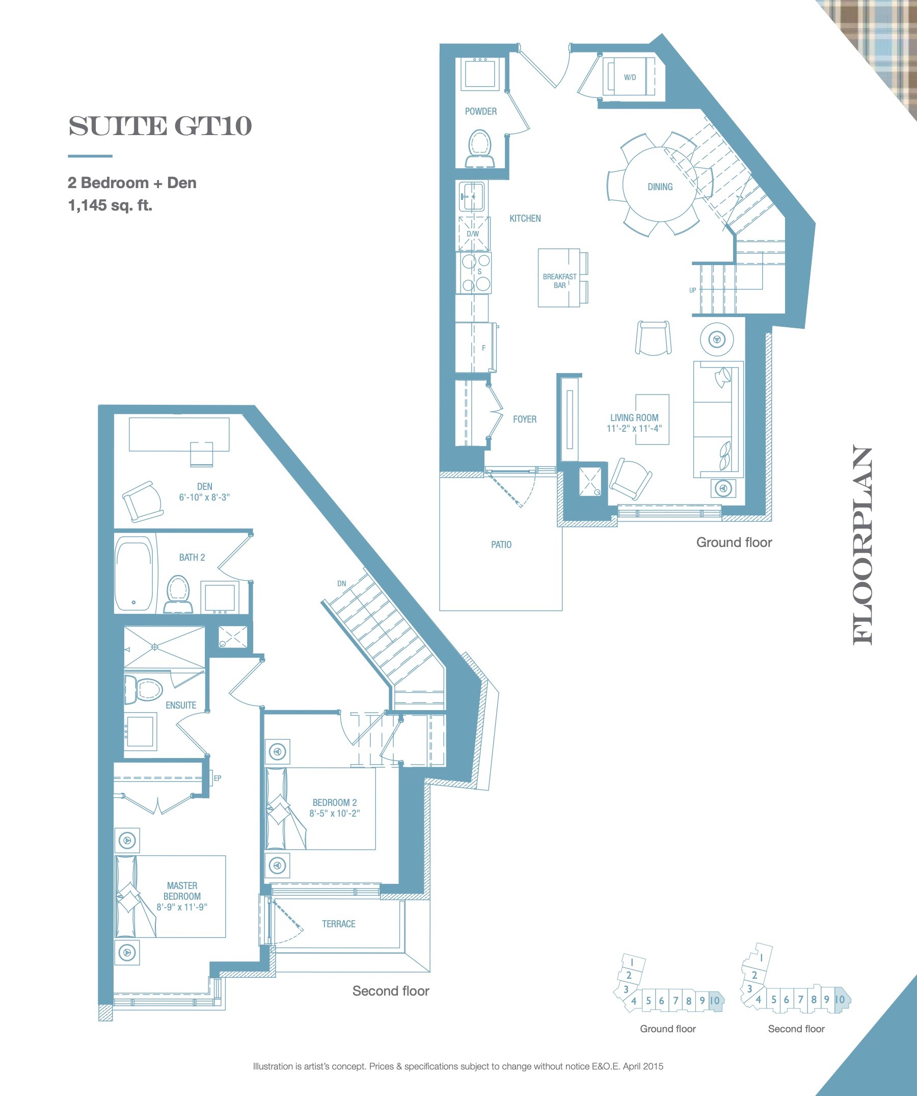 Suite GT10 floor plan