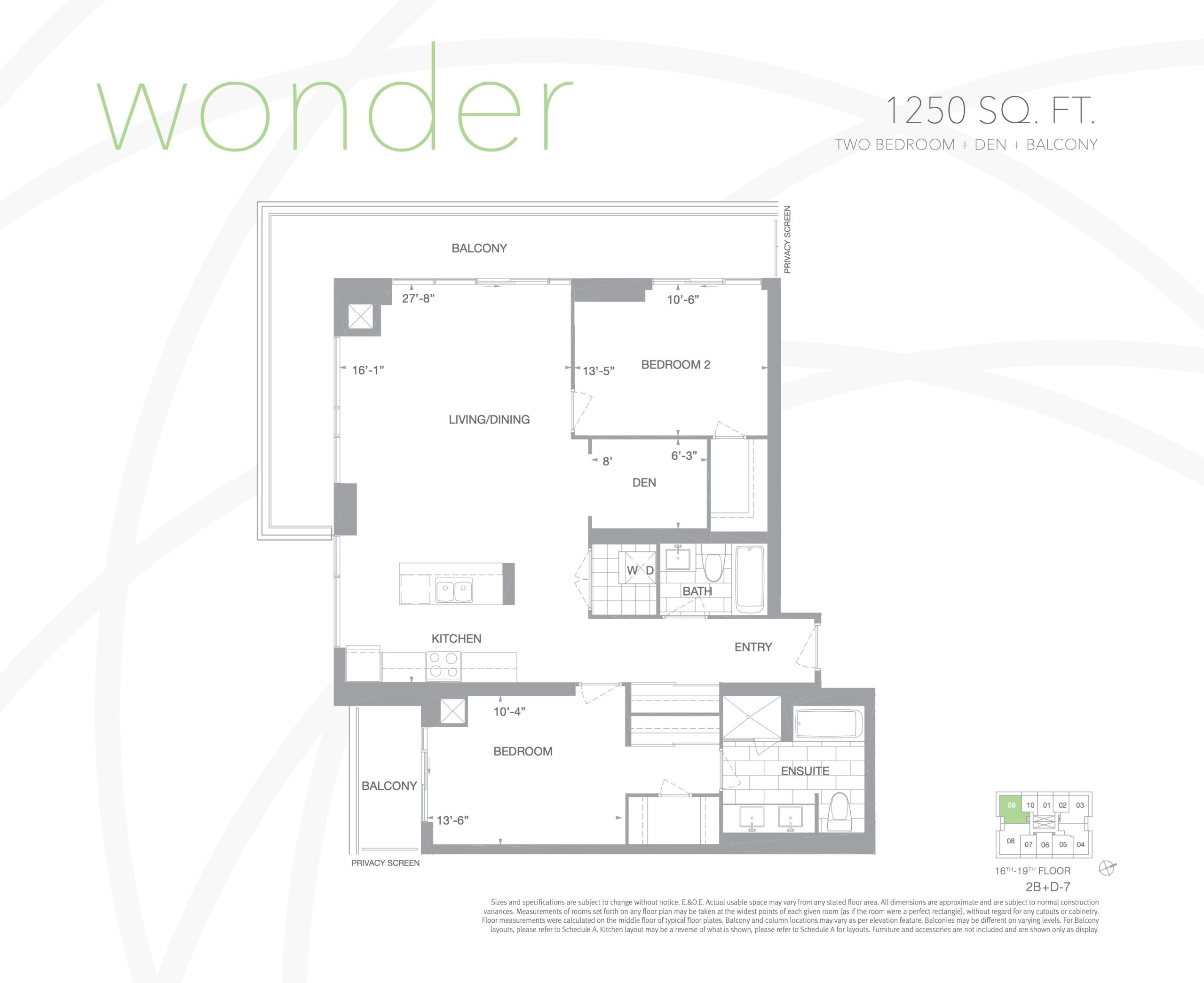 Wonder floor plan