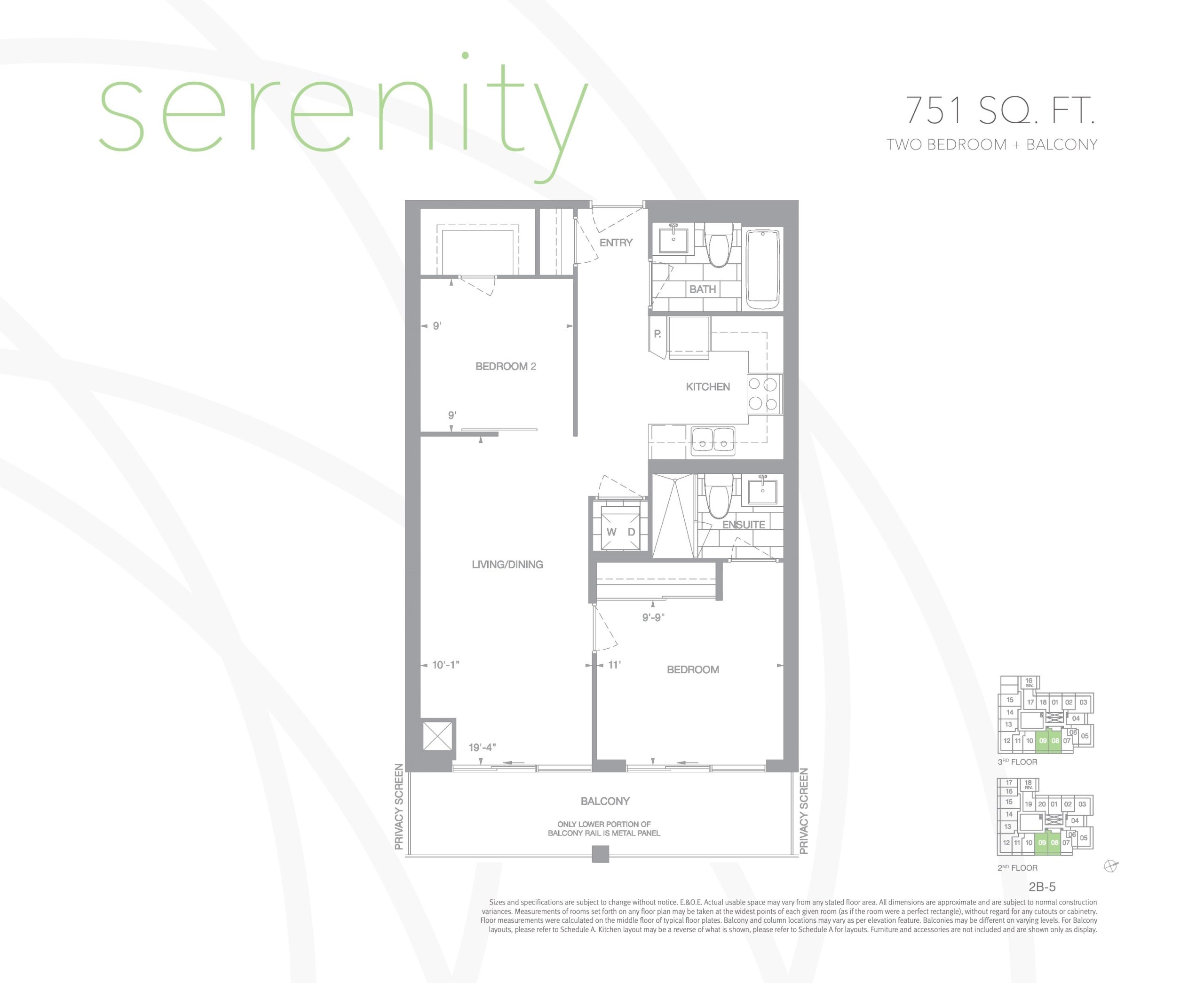 Serenity floor plan