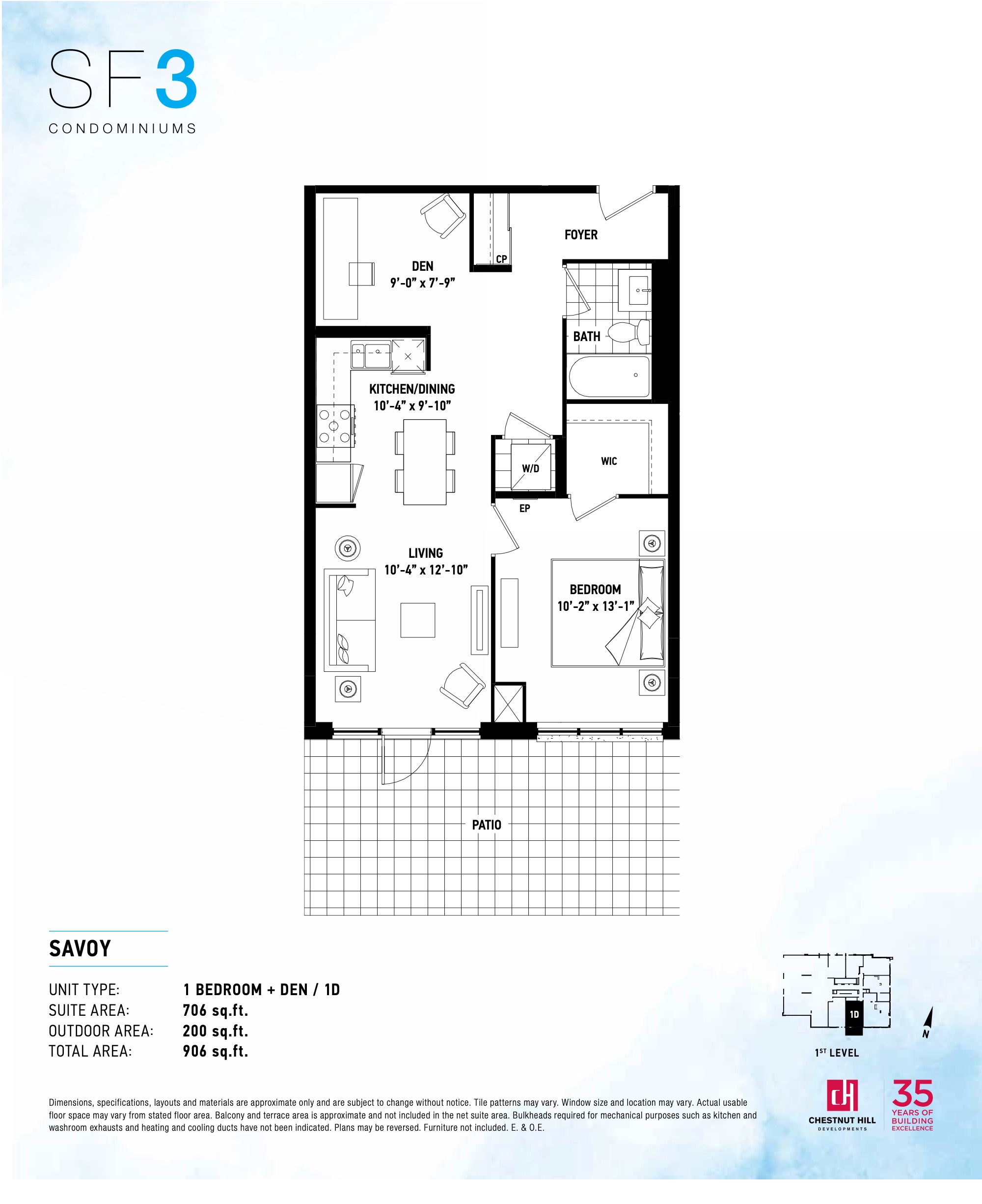 Savoy floor plan