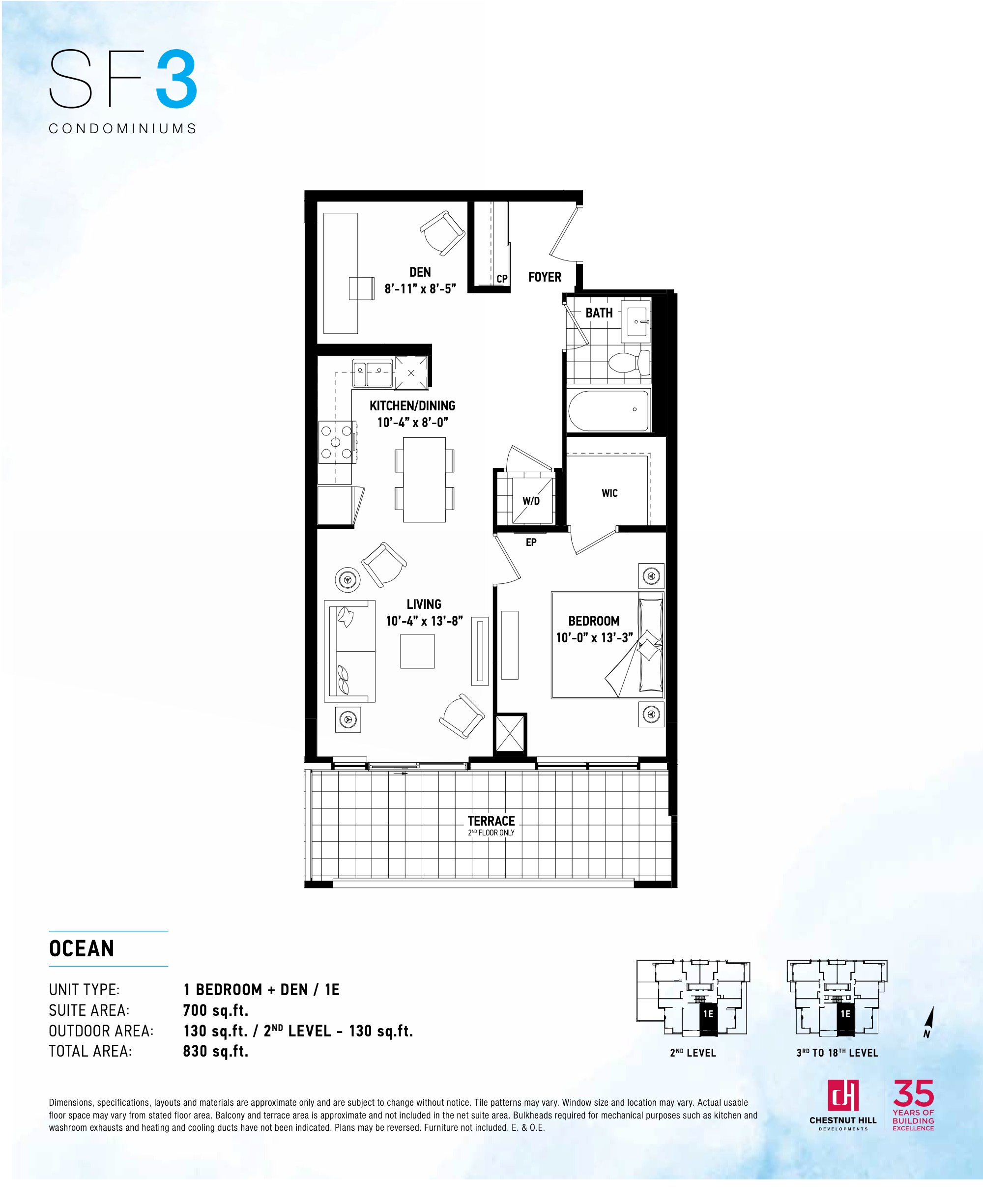 Ocean floor plan
