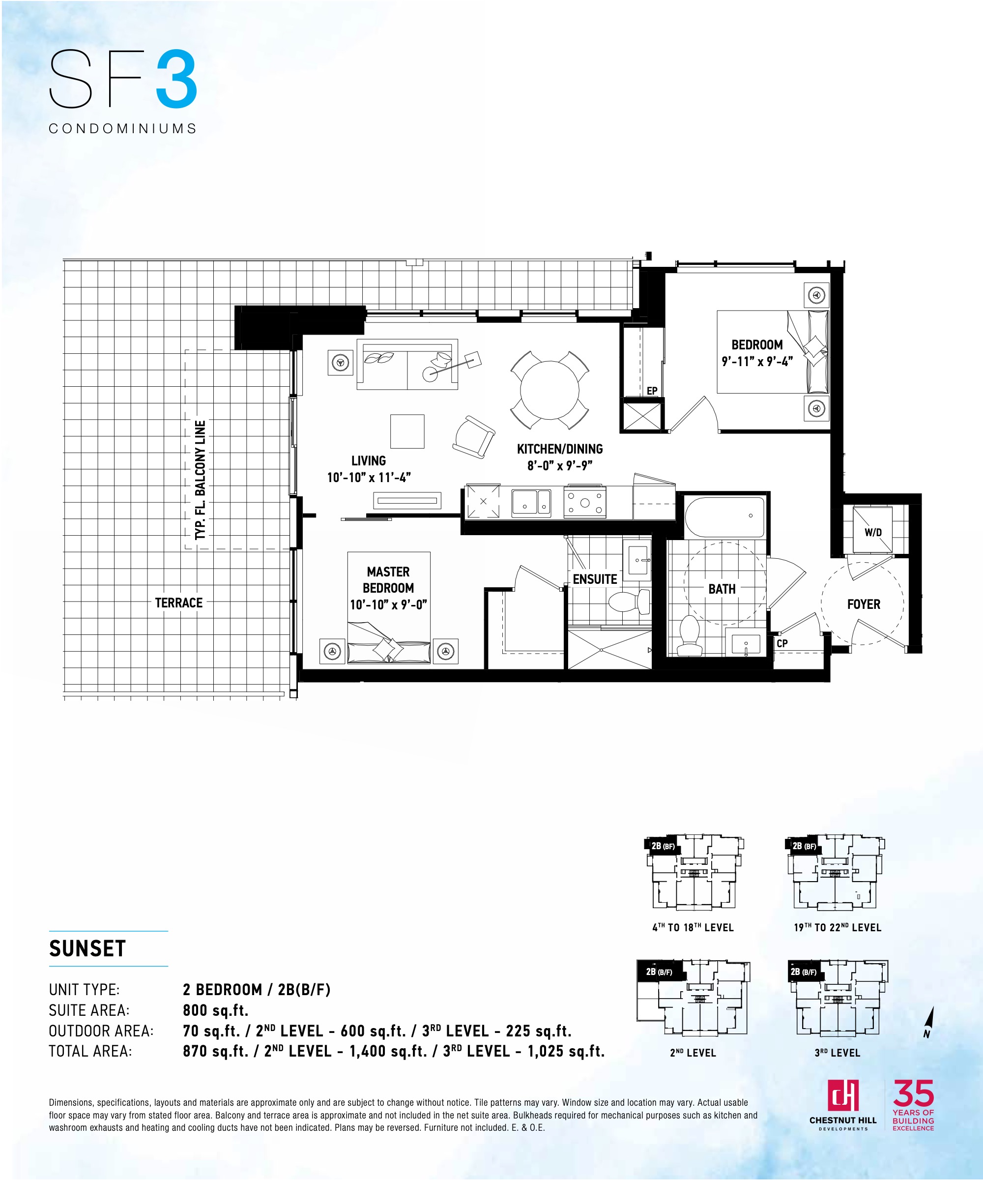 Sunset floor plan