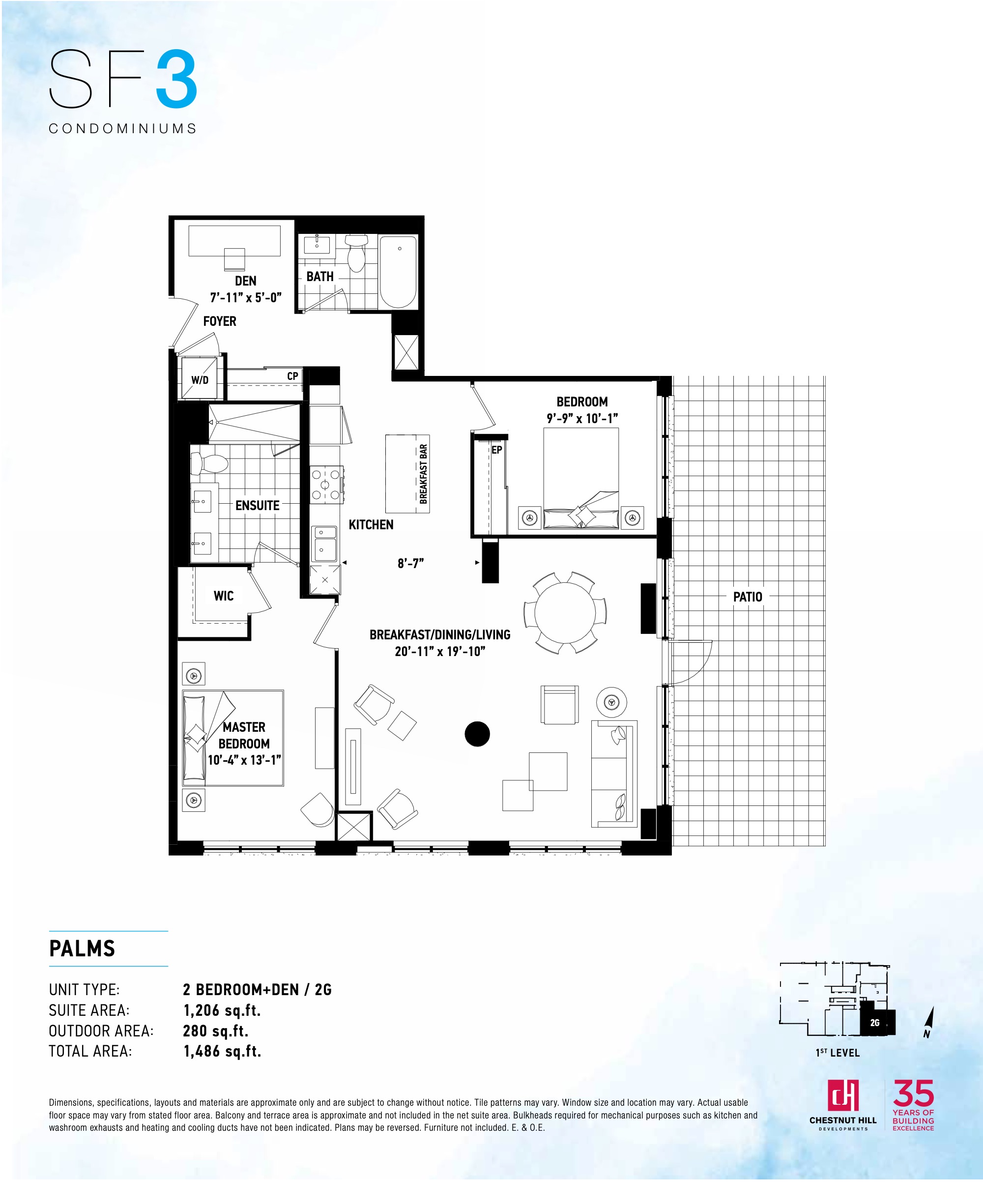 Palms floor plan