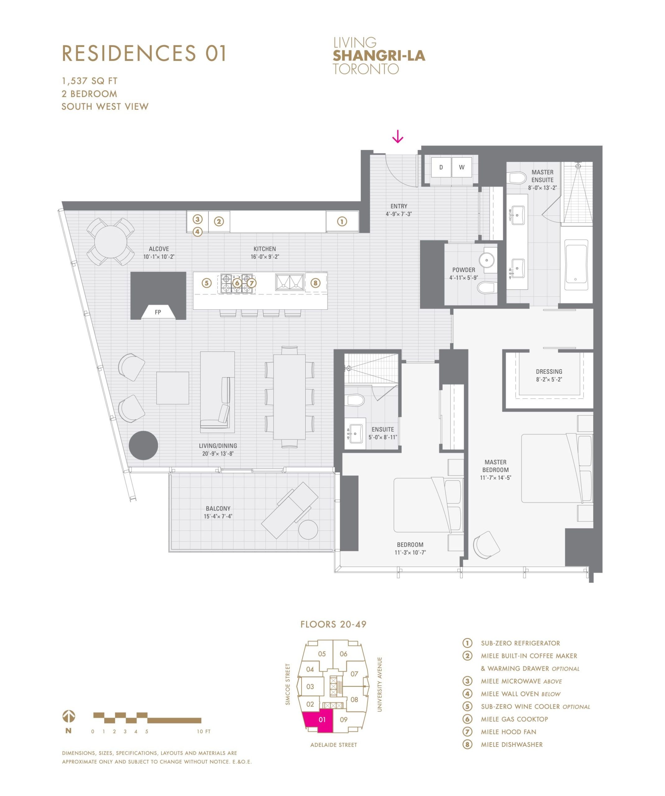 Residences 01 floor plan