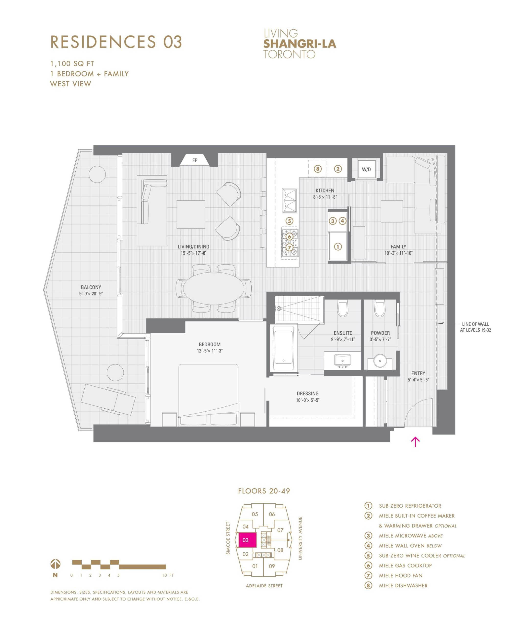 Residences 03 floor plan