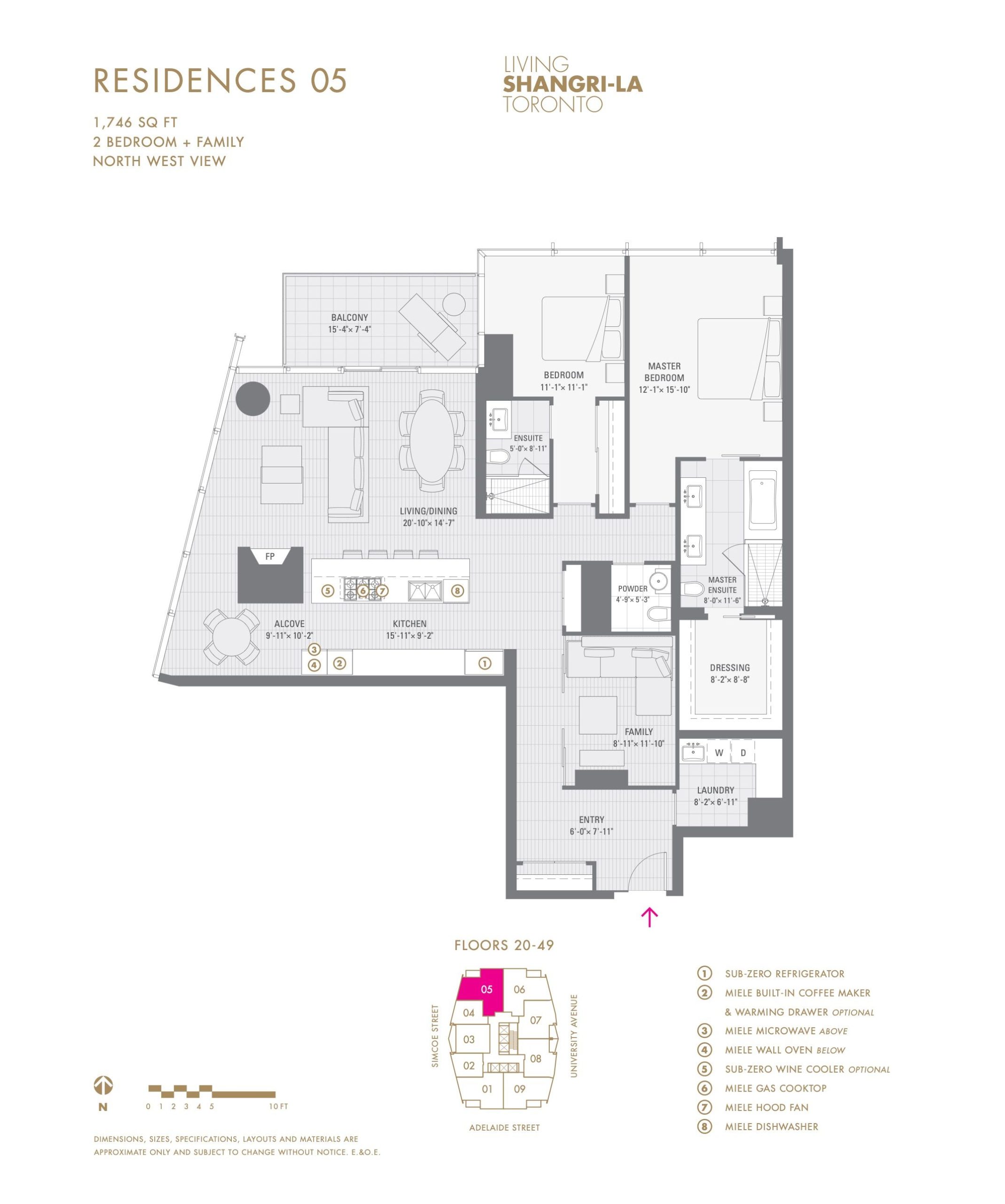 Residences 05 floor plan