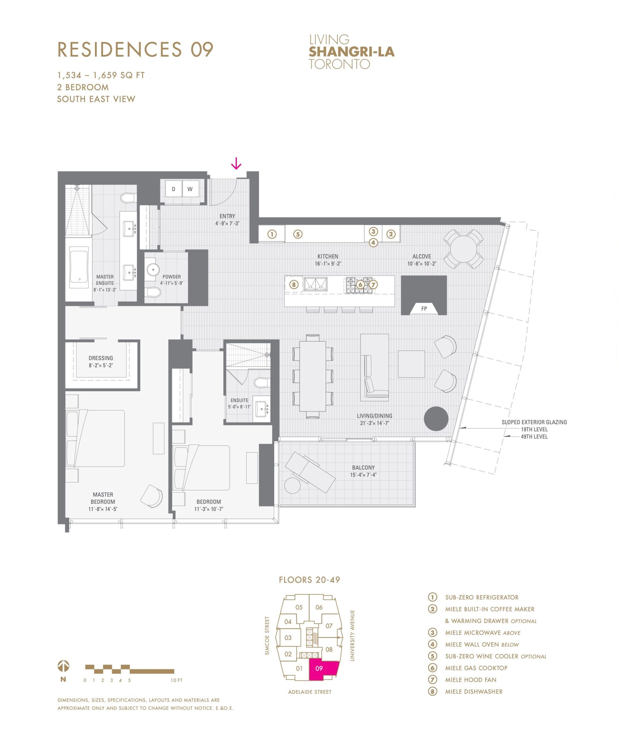Residences 09 floor plan