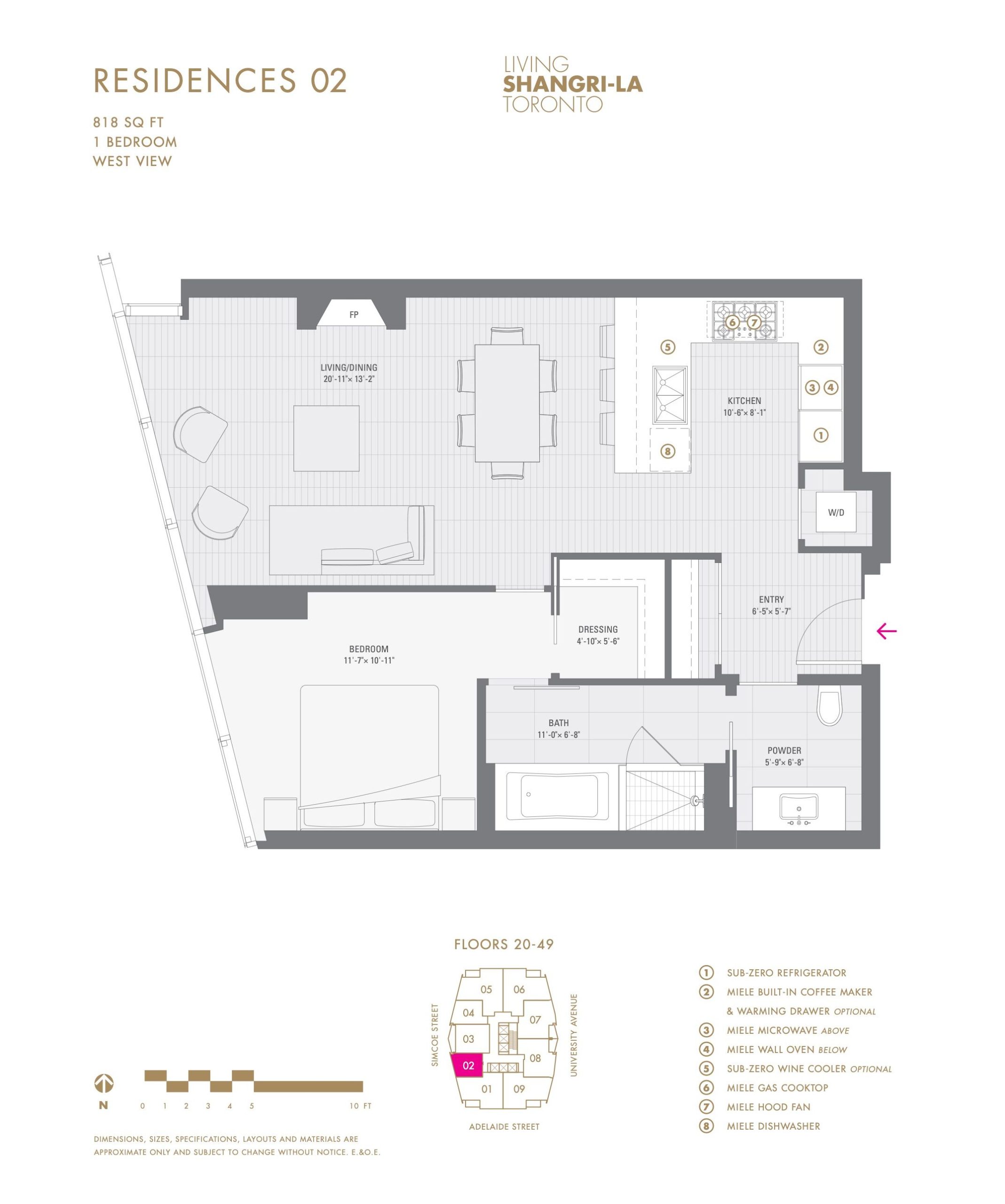 Residences 02 floor plan
