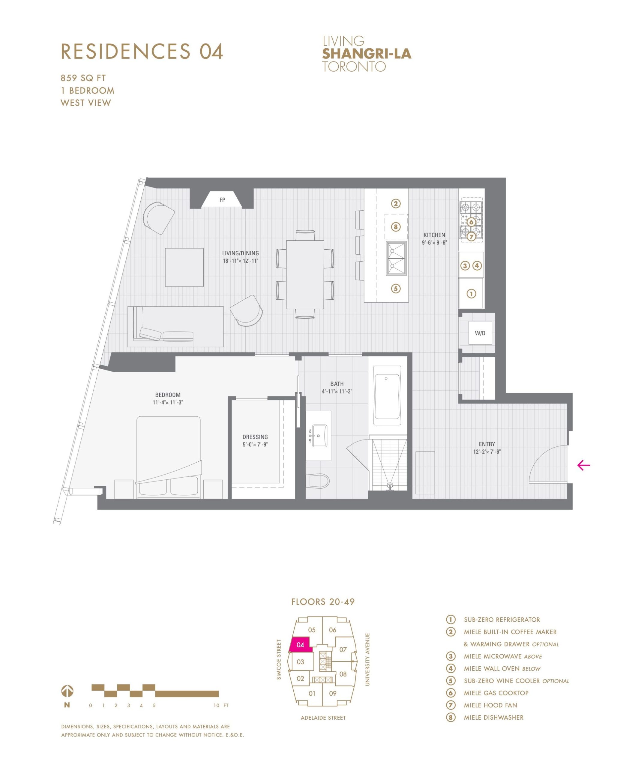 Residences 04 floor plan