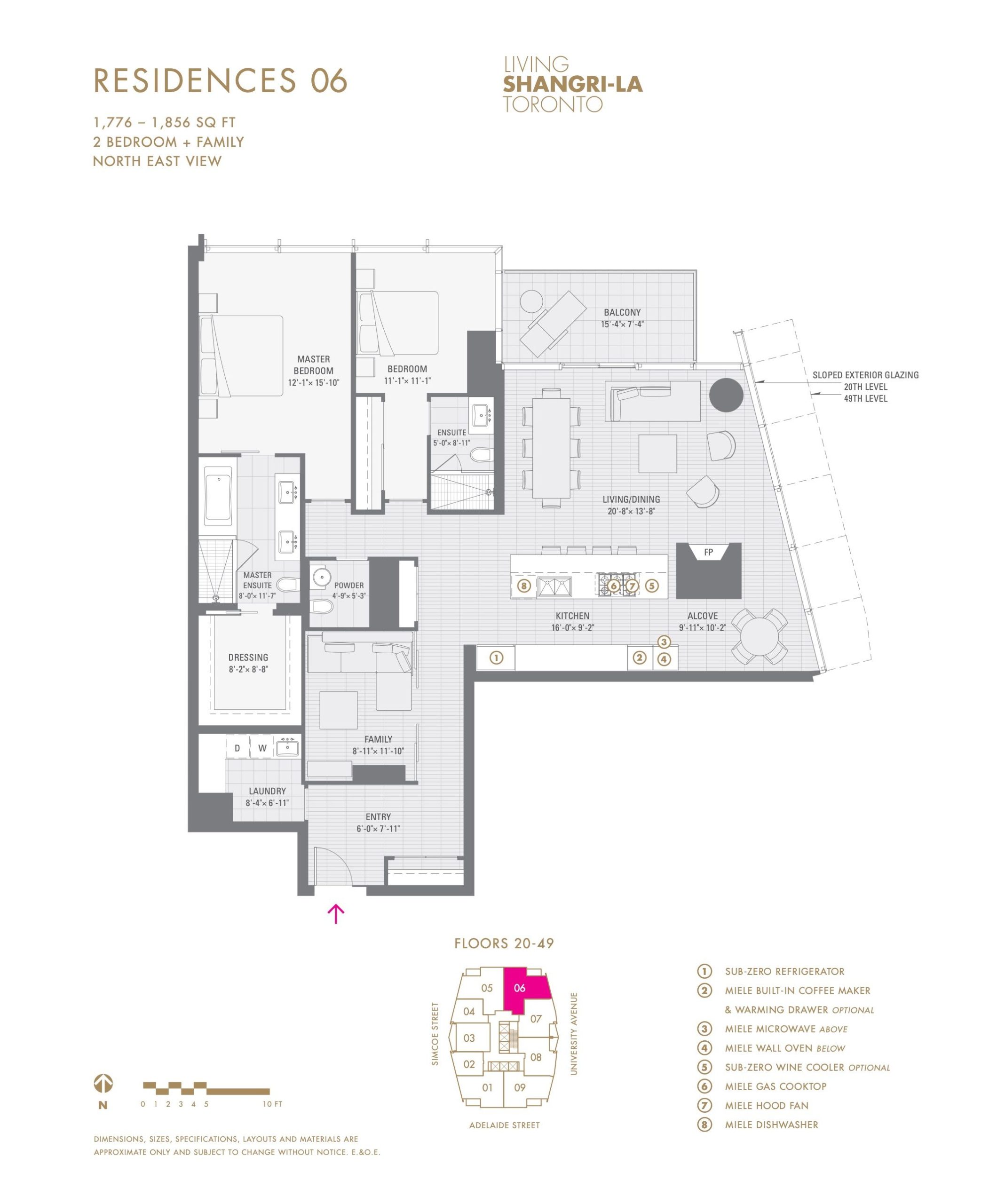 Residences 06 floor plan