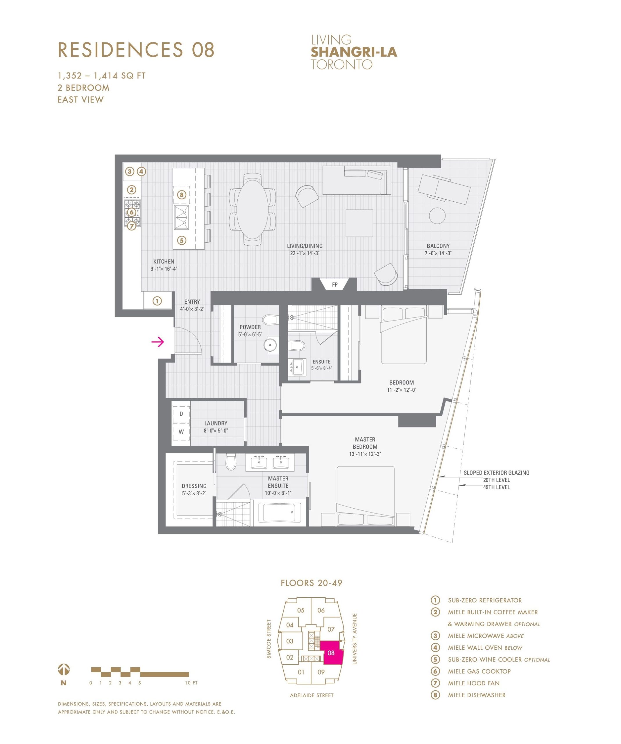 Residences 08 floor plan