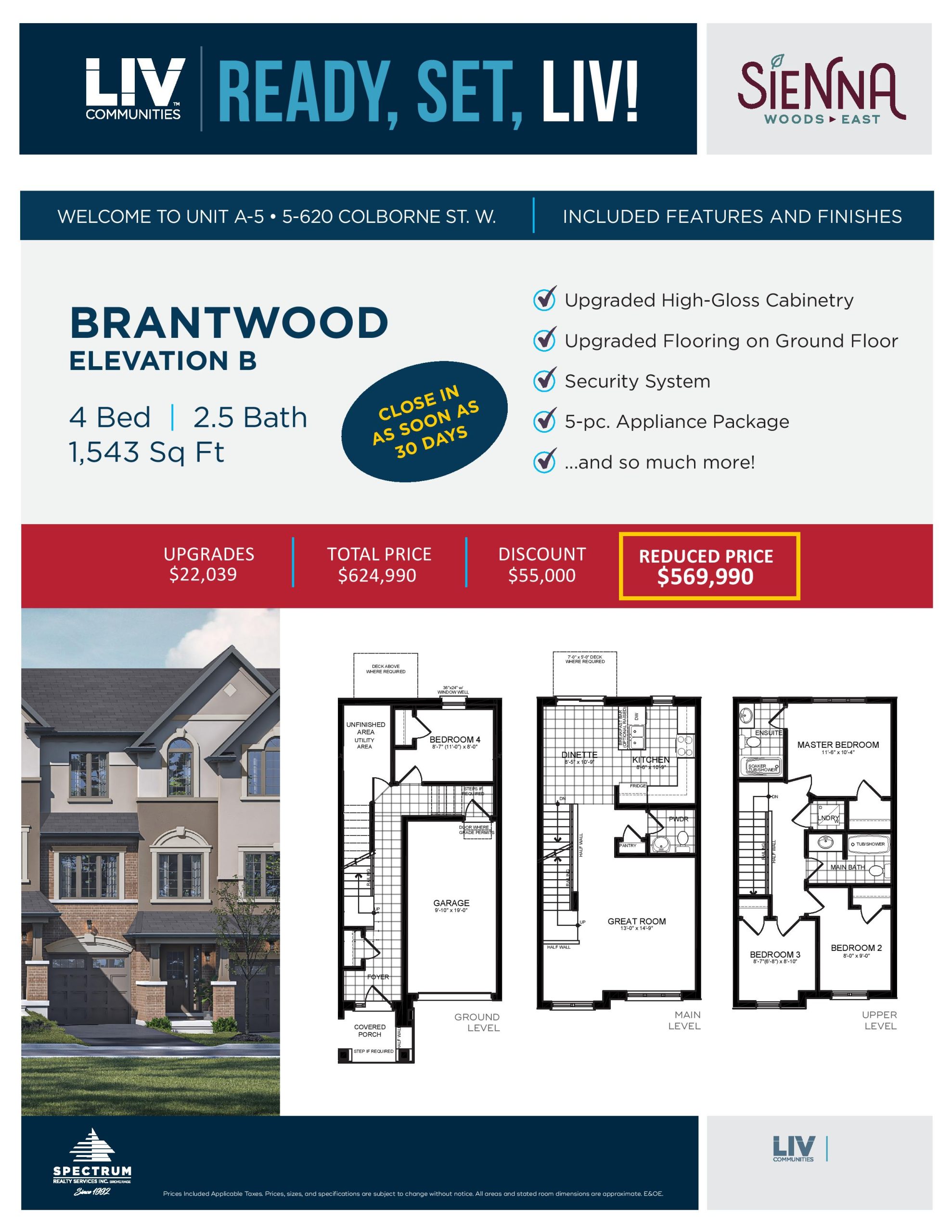 Brantwood (A-5) floor plan