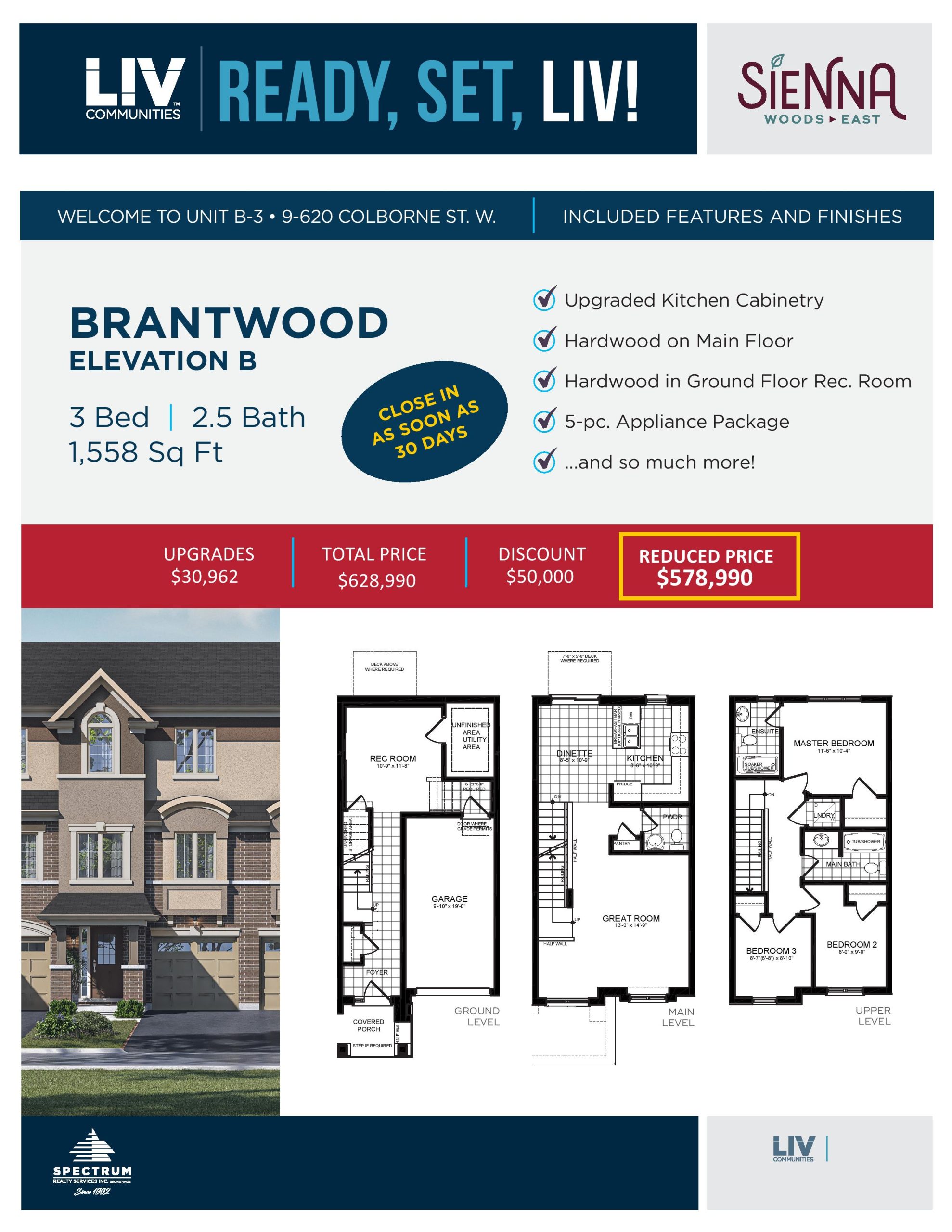 Brantwood (B-3) floor plan