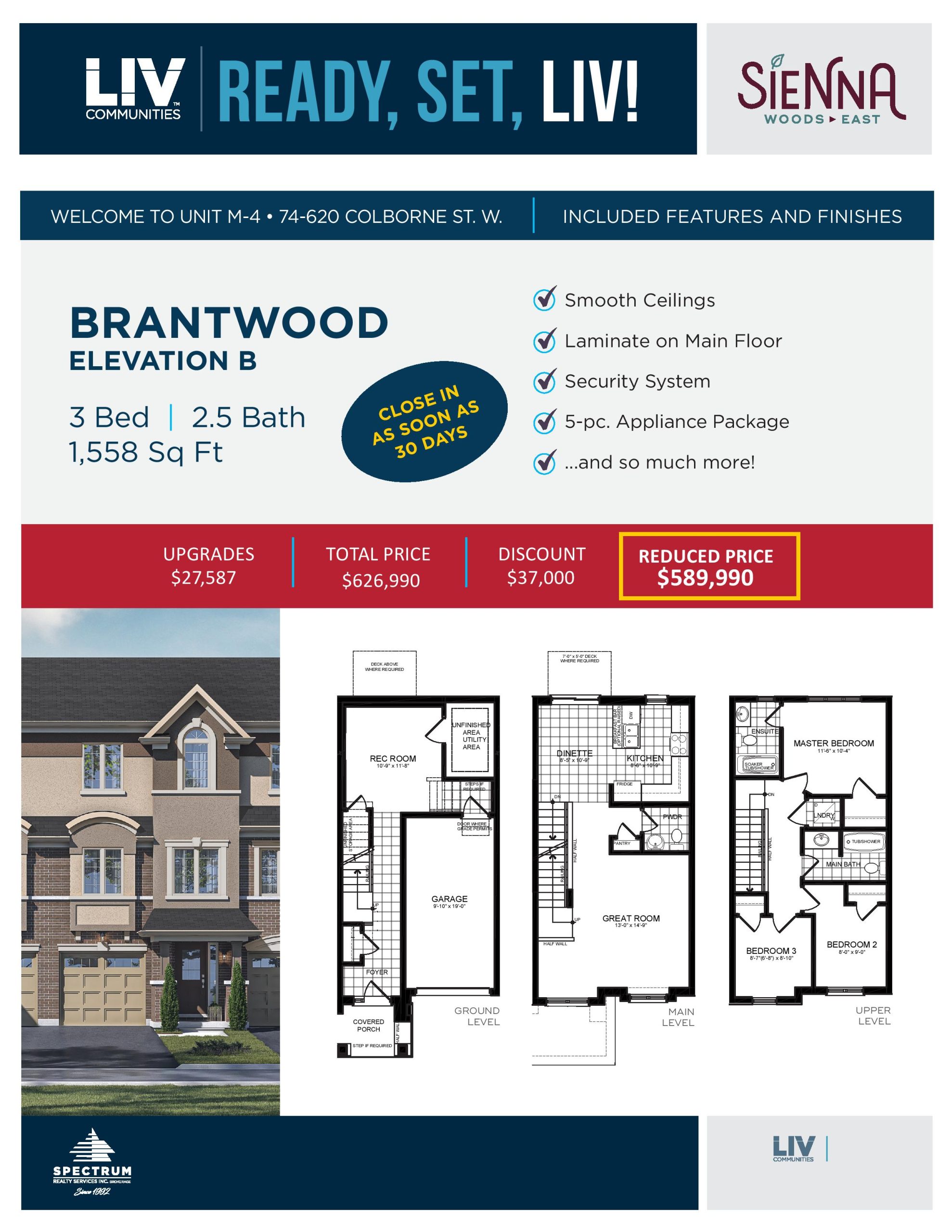 Brantwood (M-4) floor plan