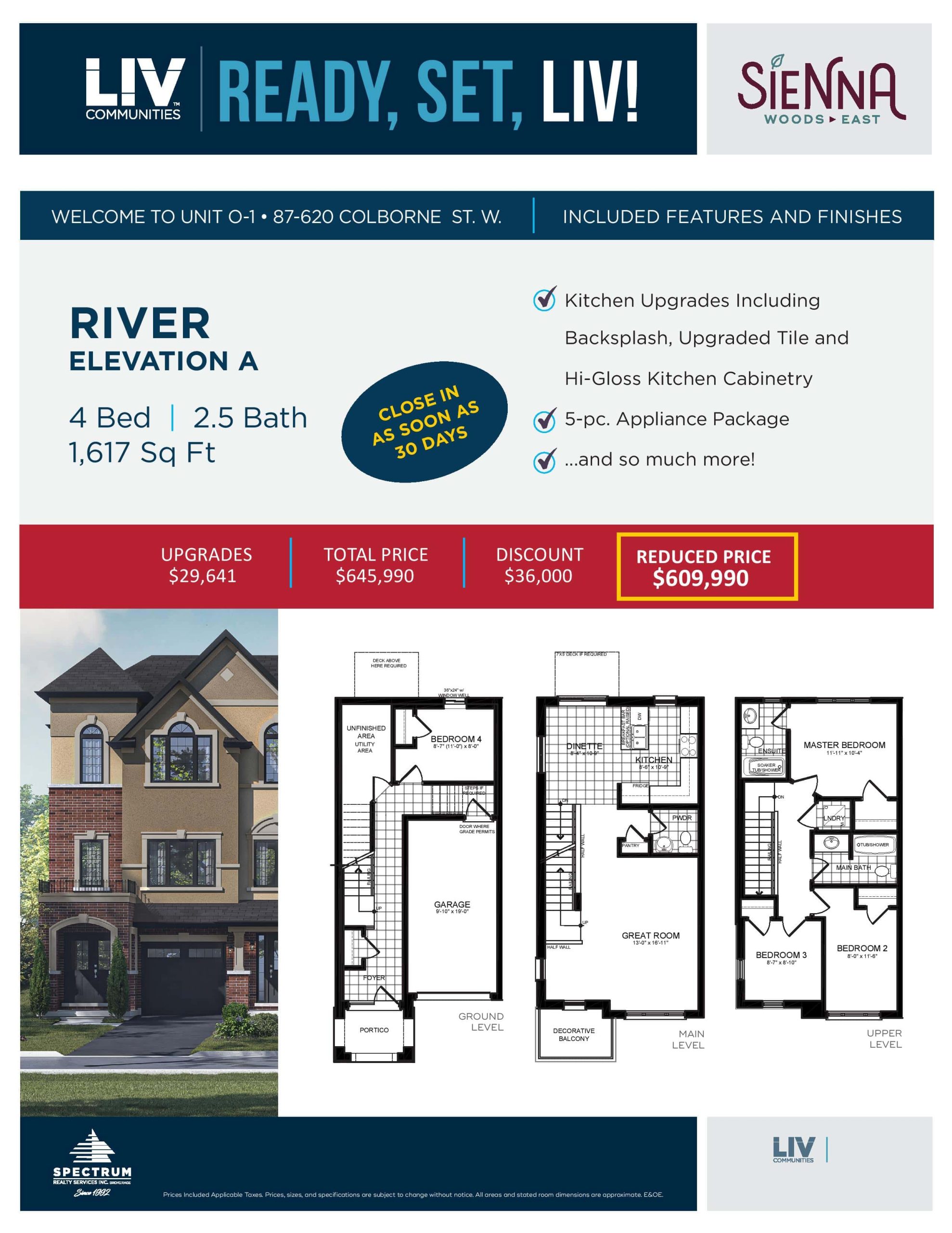 River (O-1) floor plan