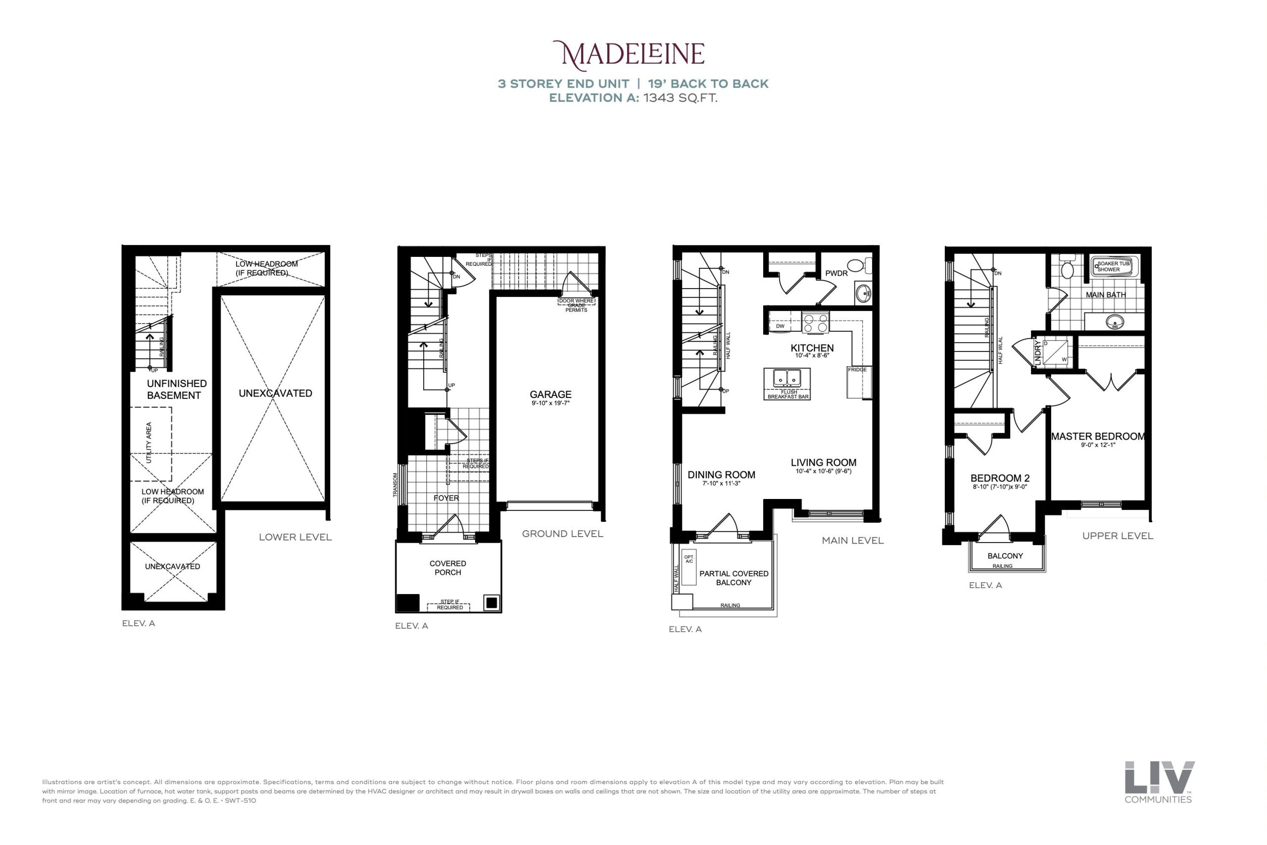 Madeleine floor plan