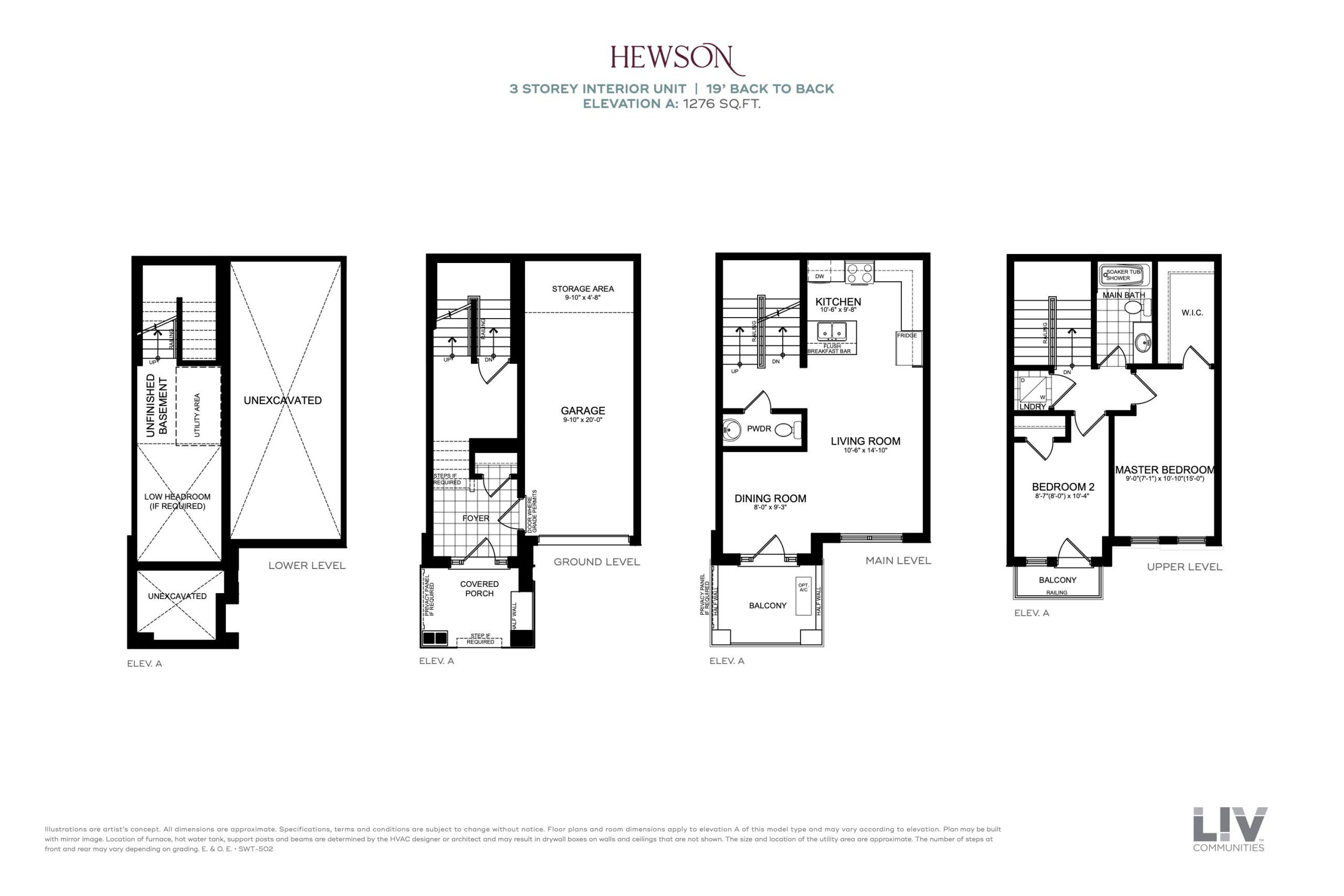 Hewson floor plan