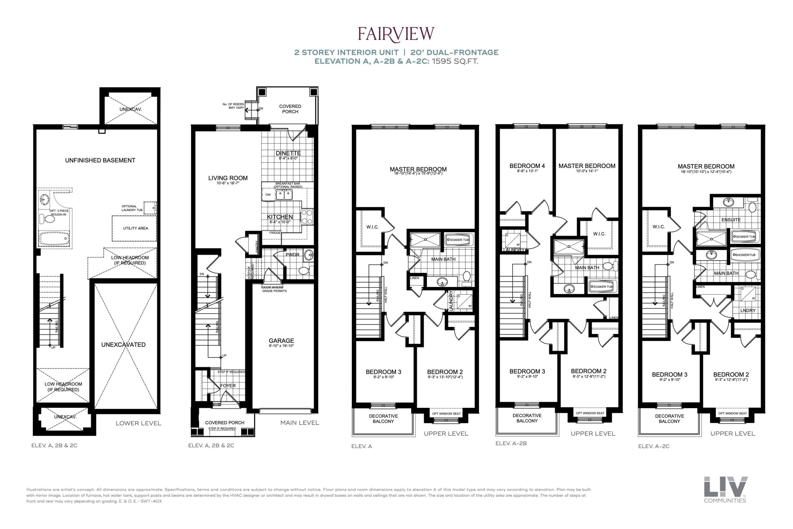 Fairview floor plan