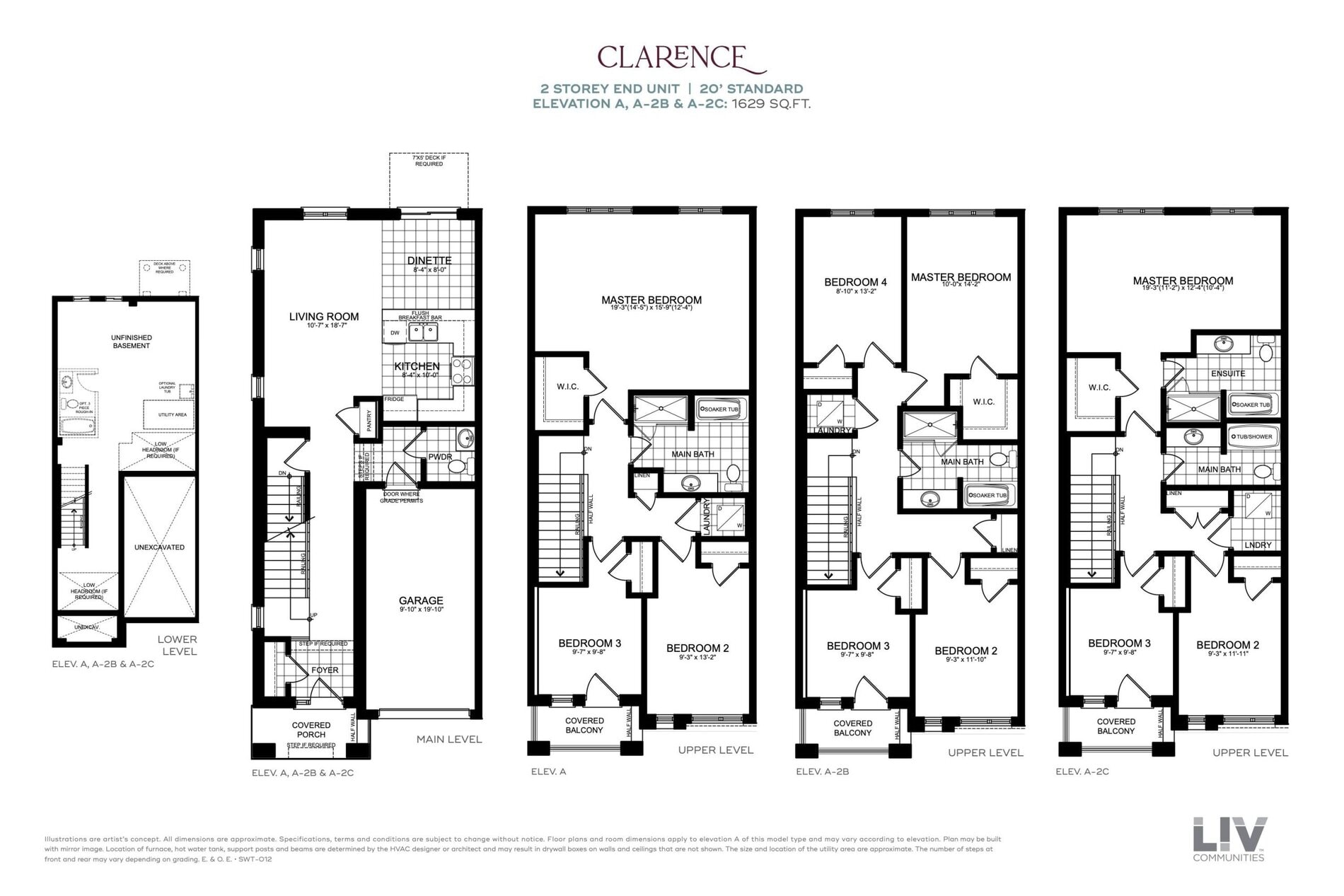 Clarence floor plan