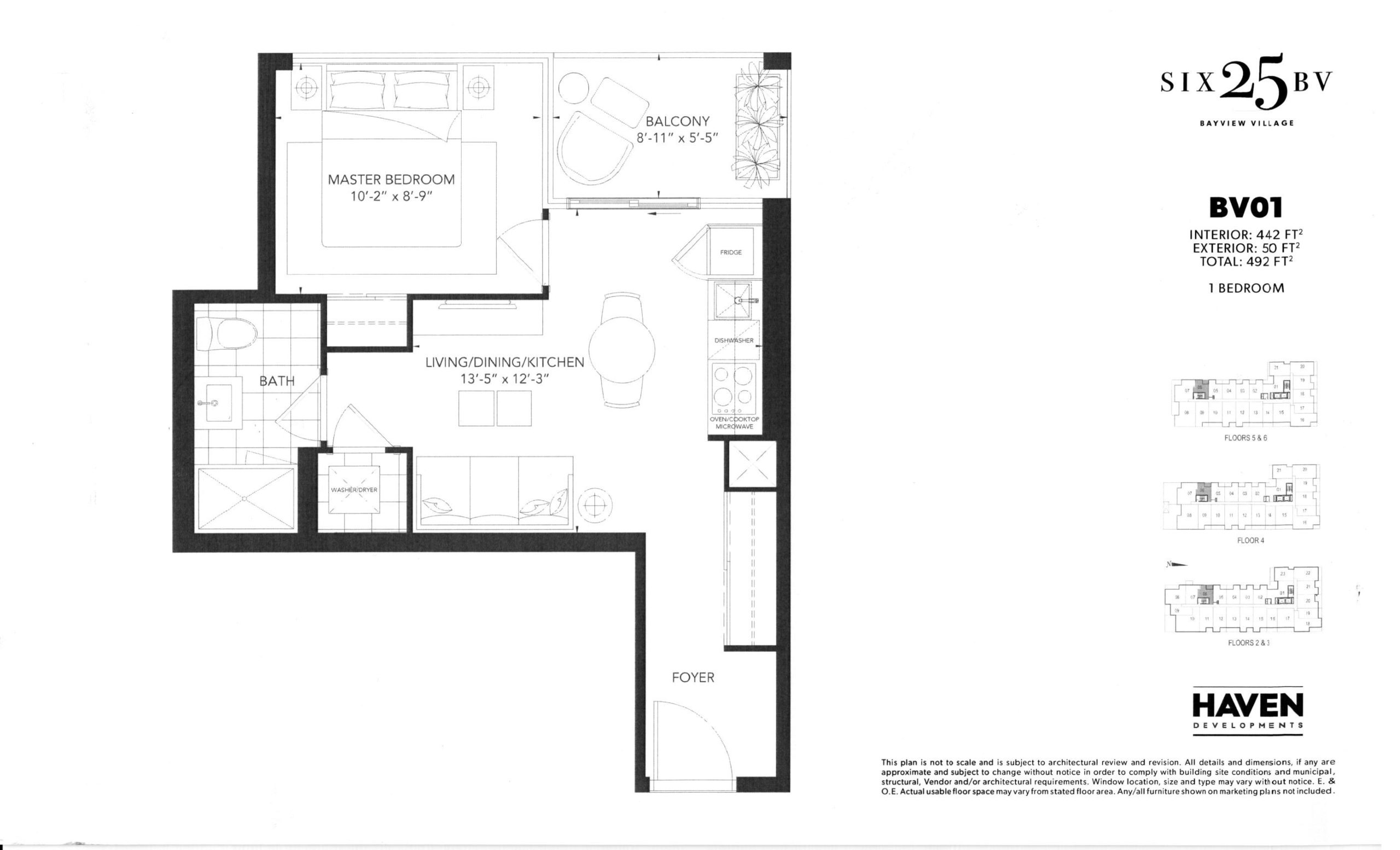 BV01 floor plan