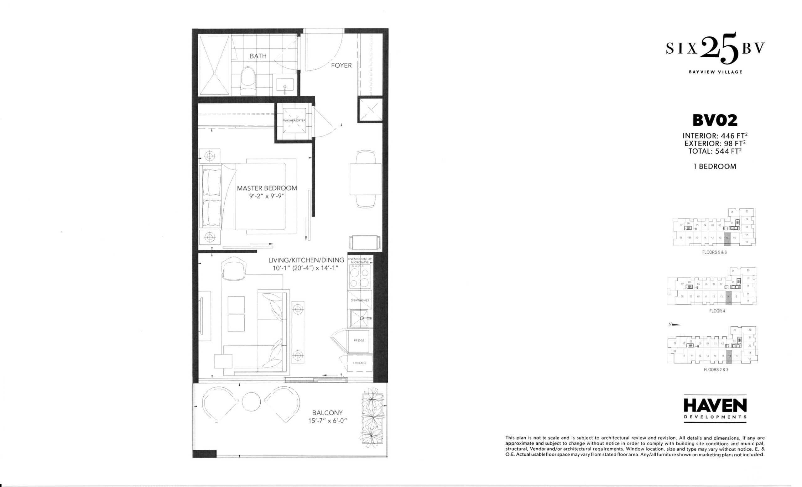 BV02 floor plan