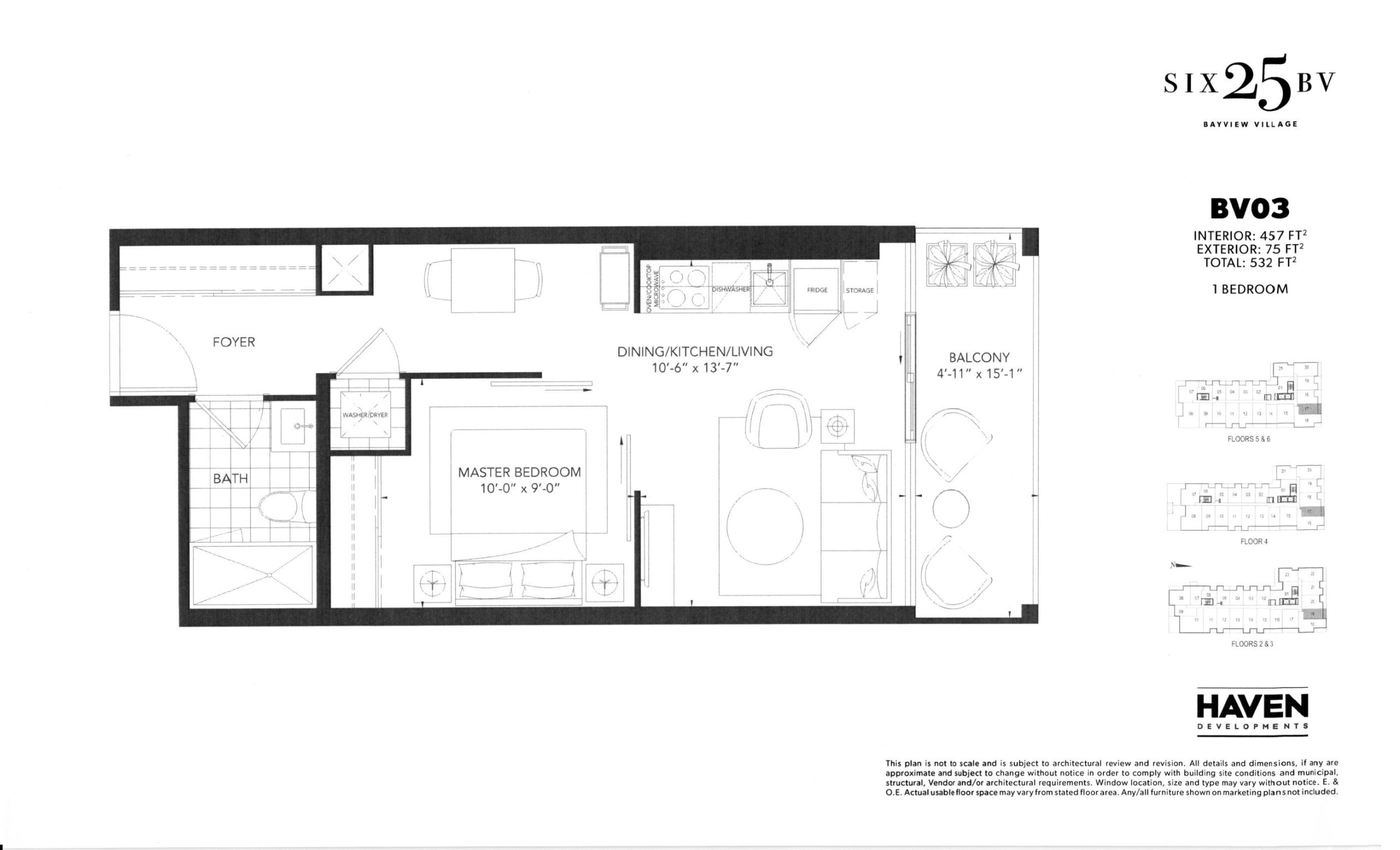 BV03 floor plan