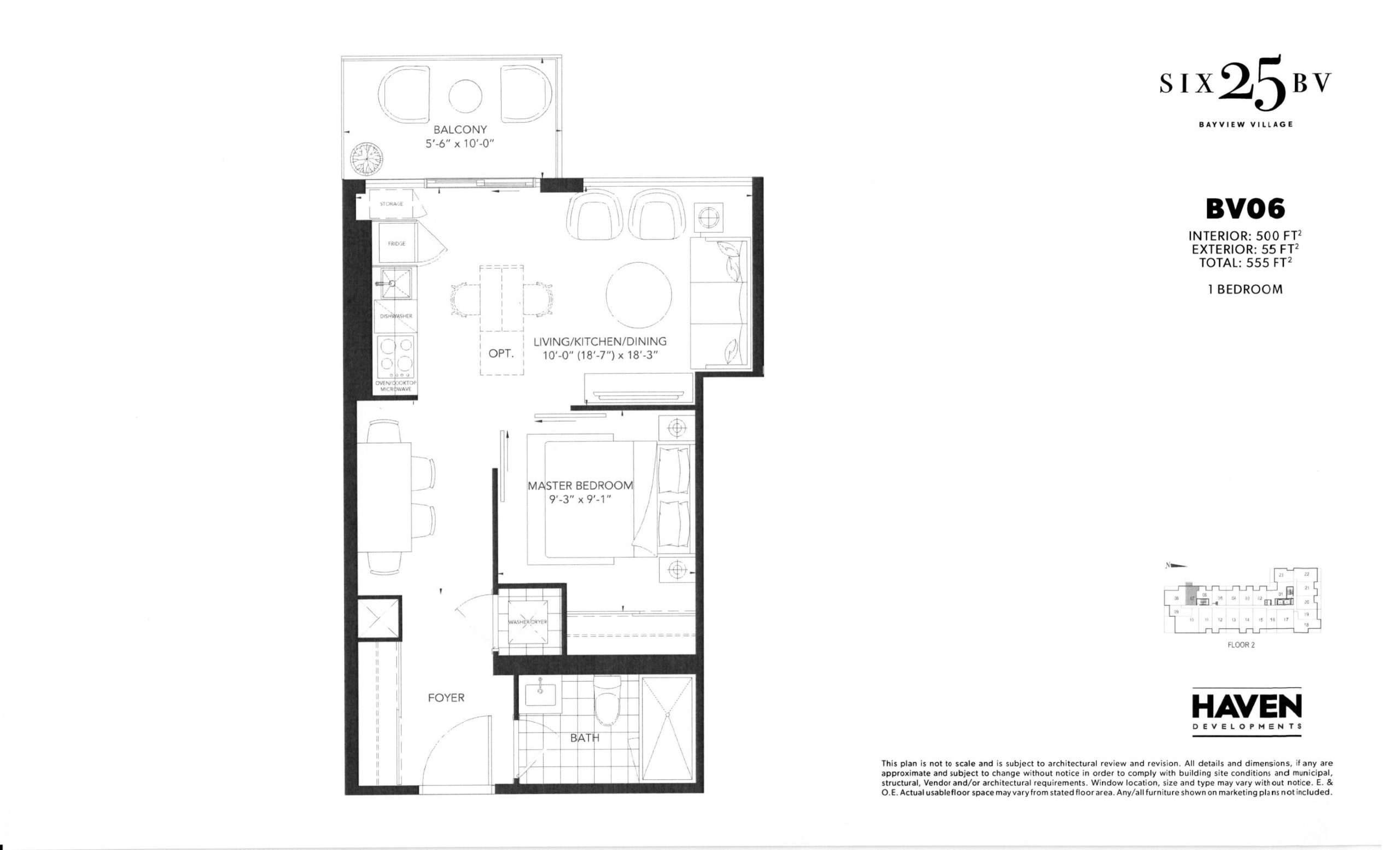 BV06 floor plan