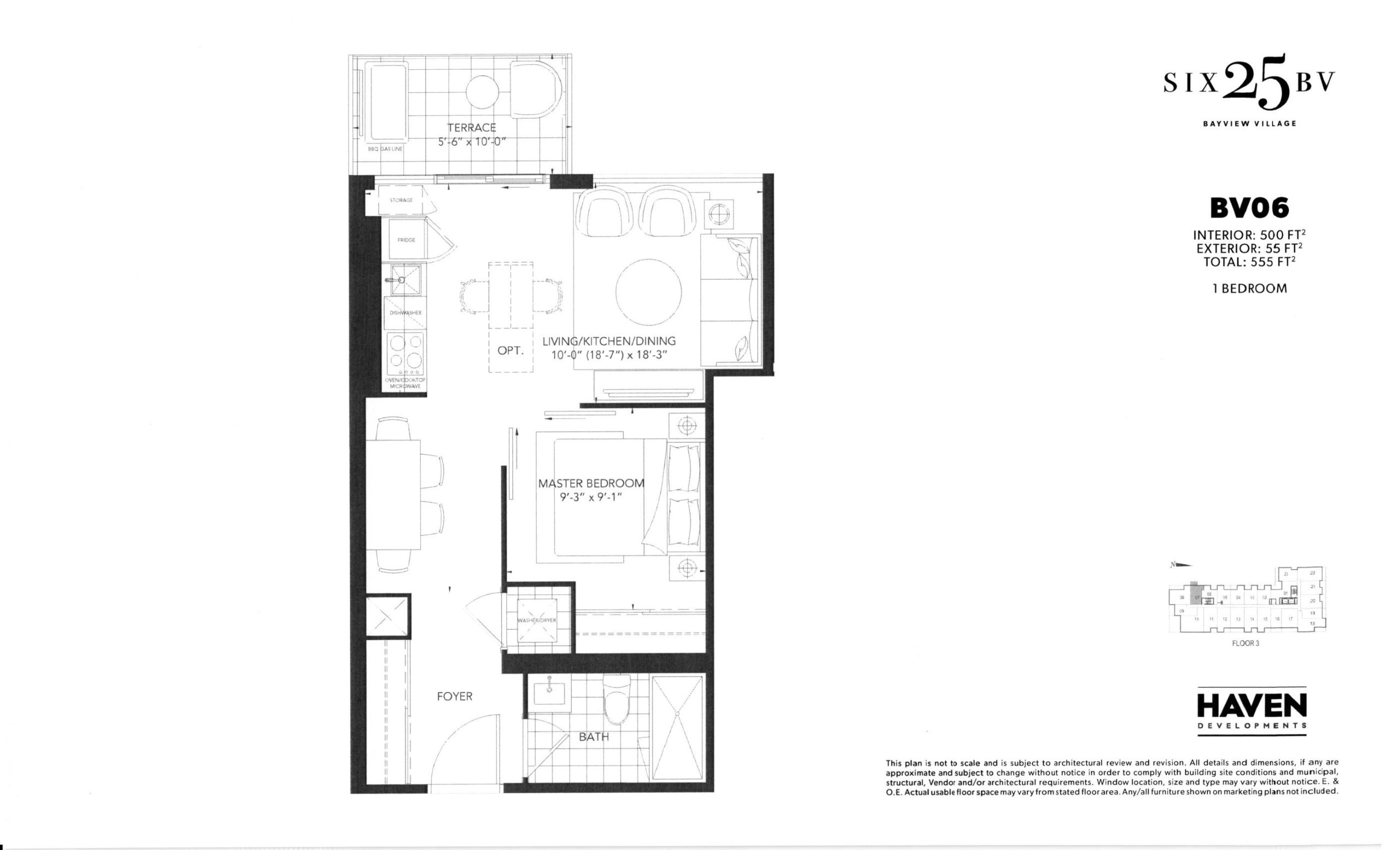 BV06 floor plan