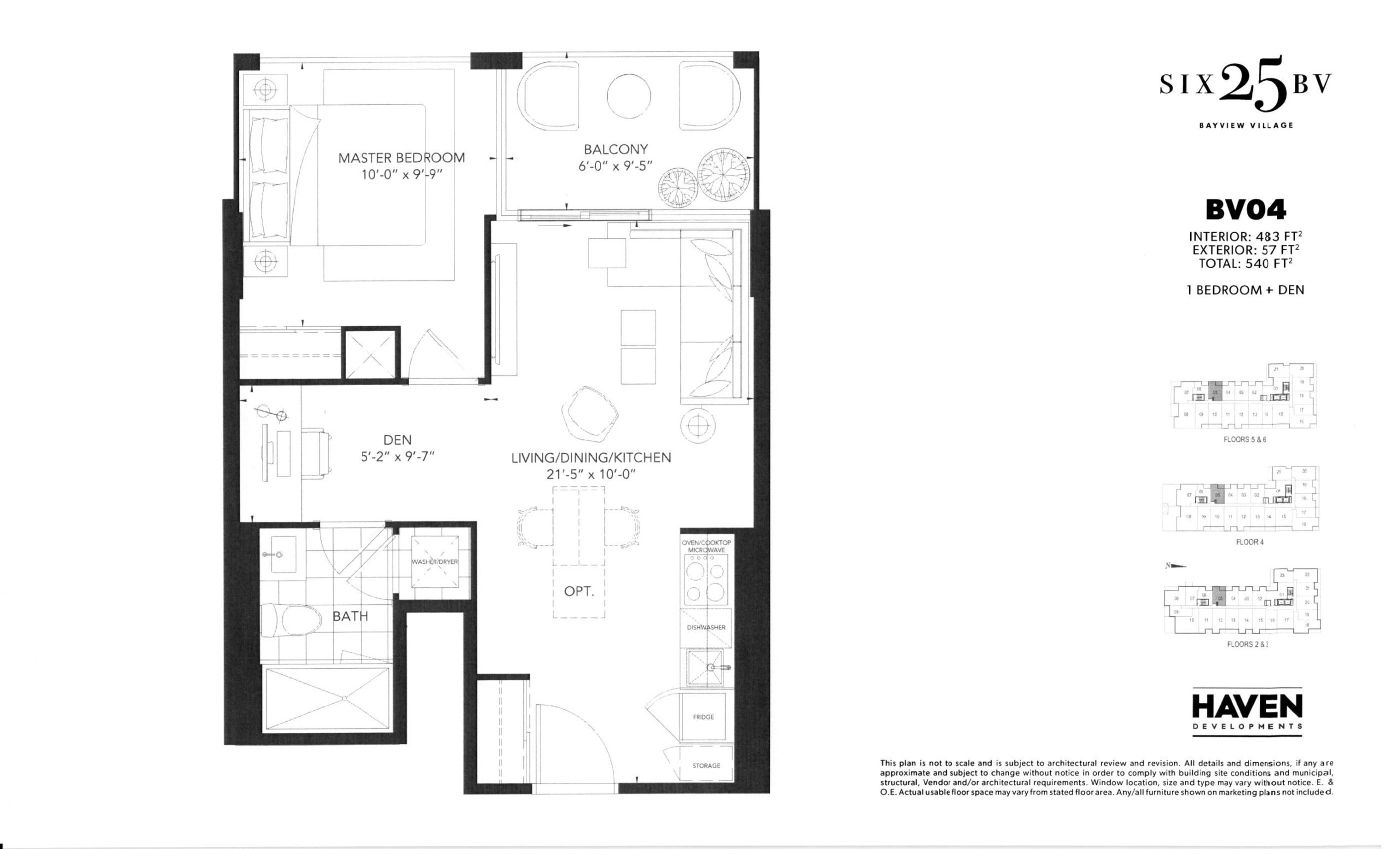 BV04 floor plan