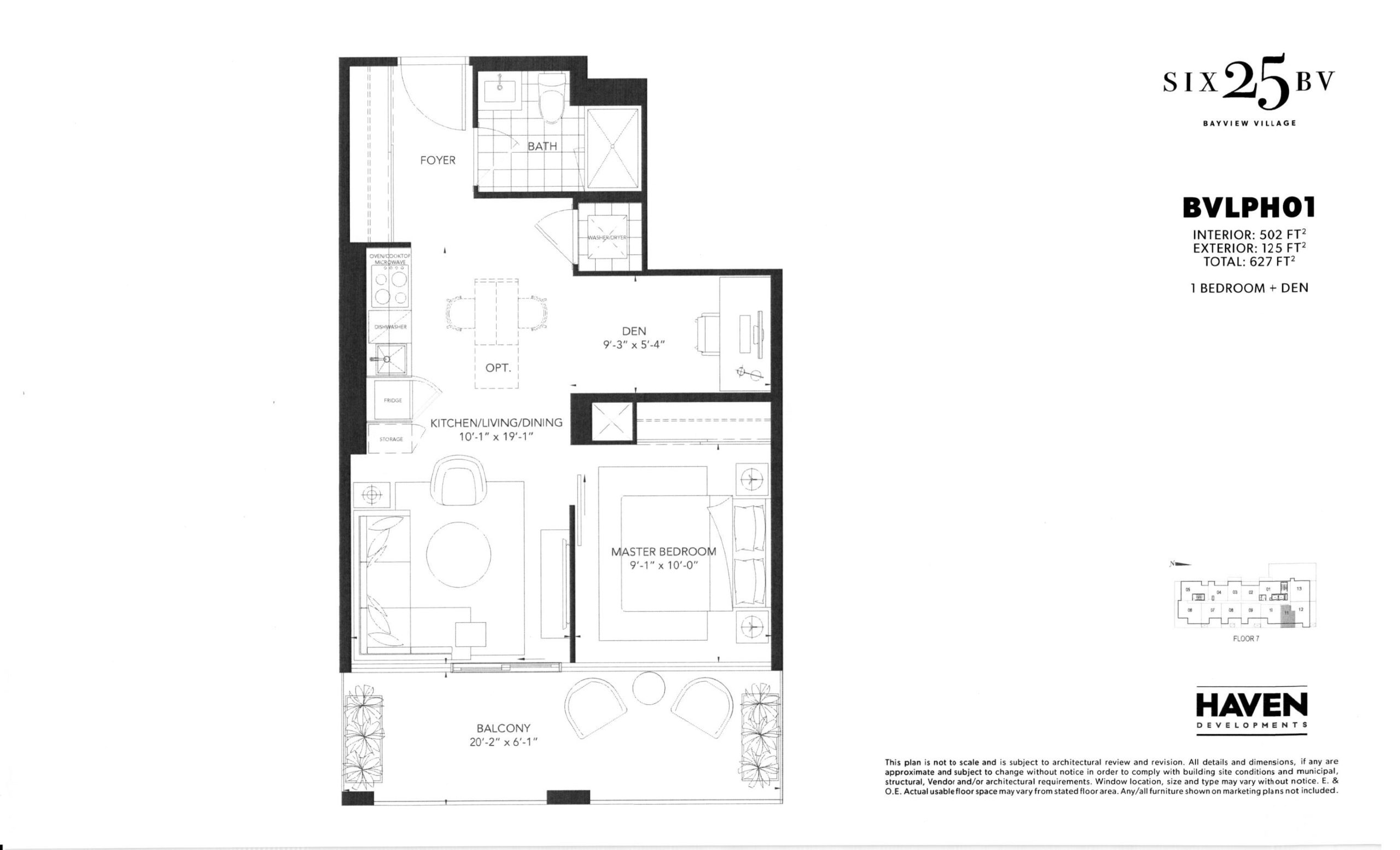 BVLPH01 floor plan