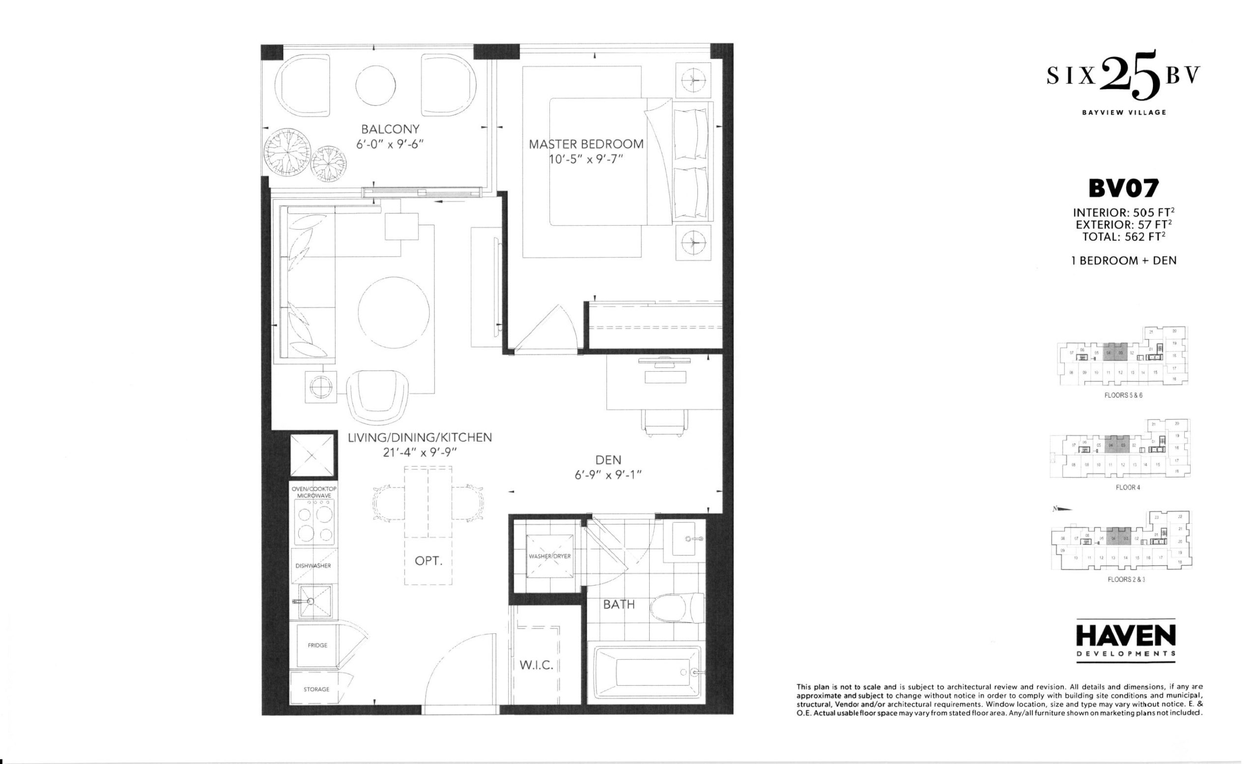 BV07 floor plan