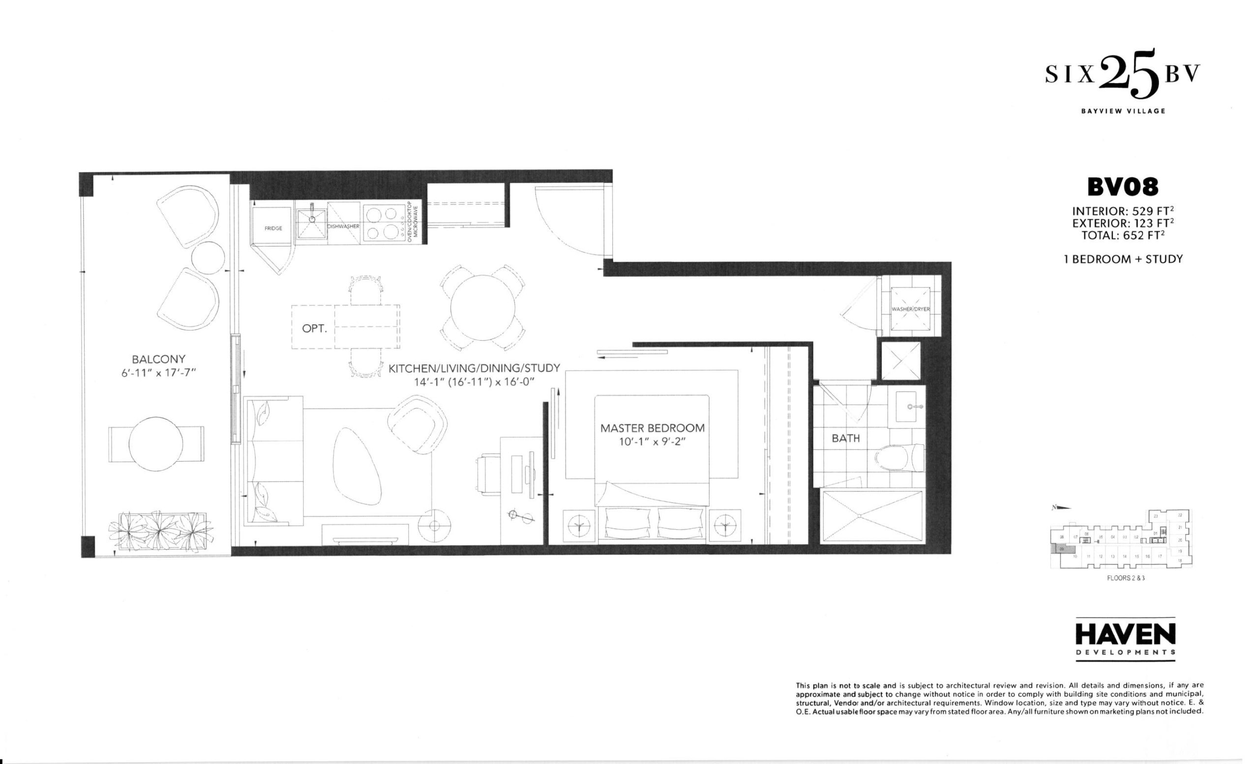 BV08 floor plan