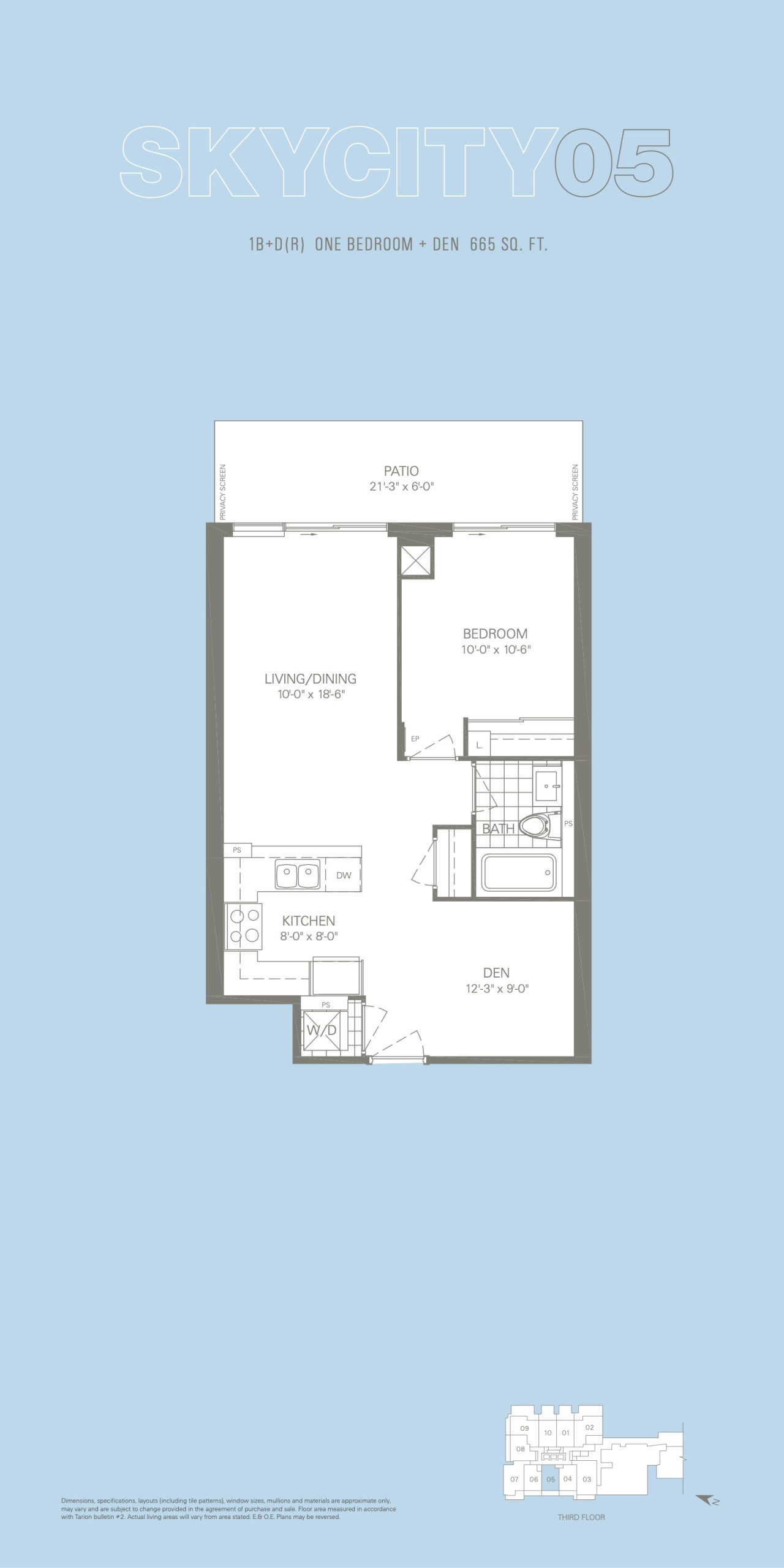 SkyCity05 floor plan